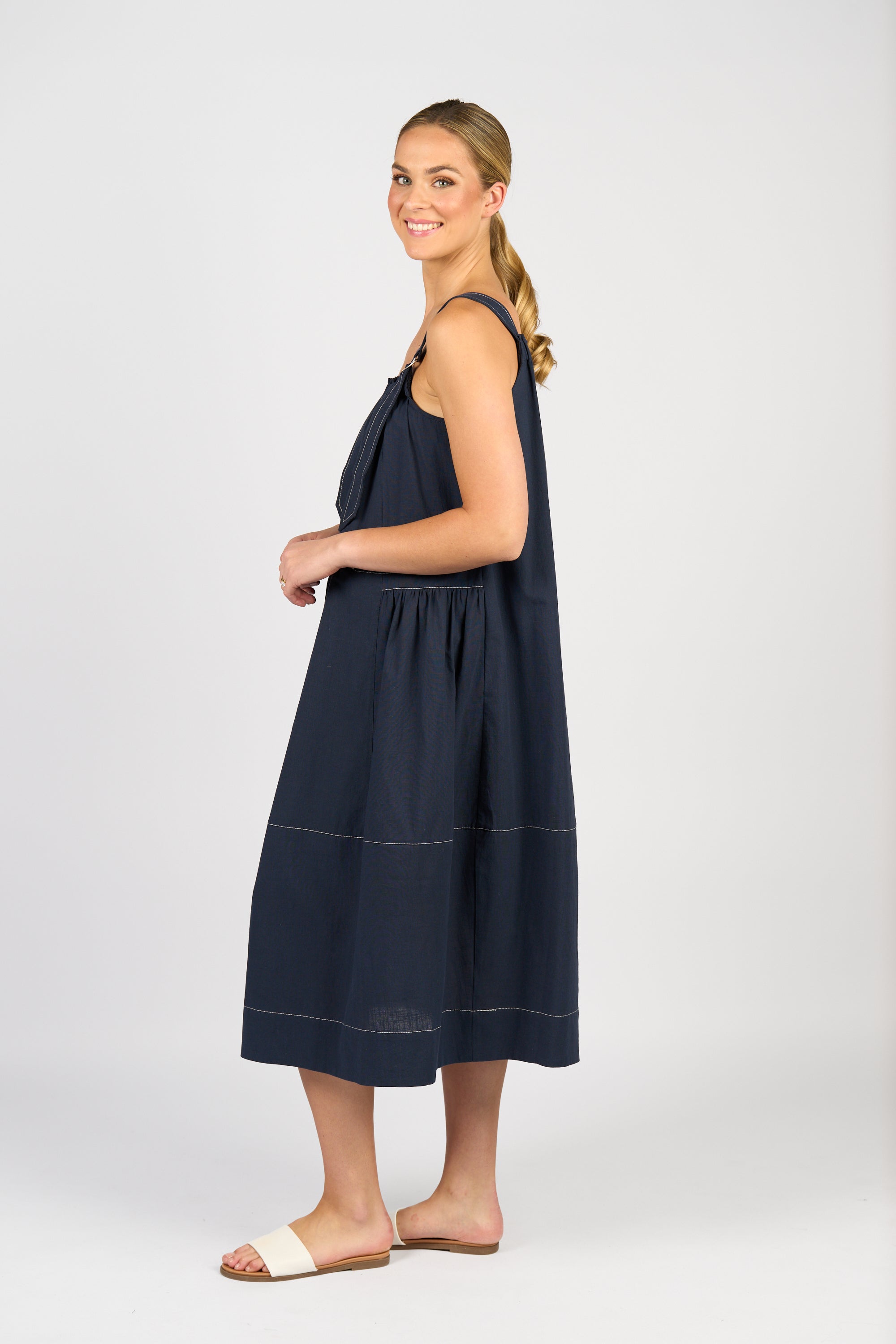 6115 Dress - Ink - Vassalli