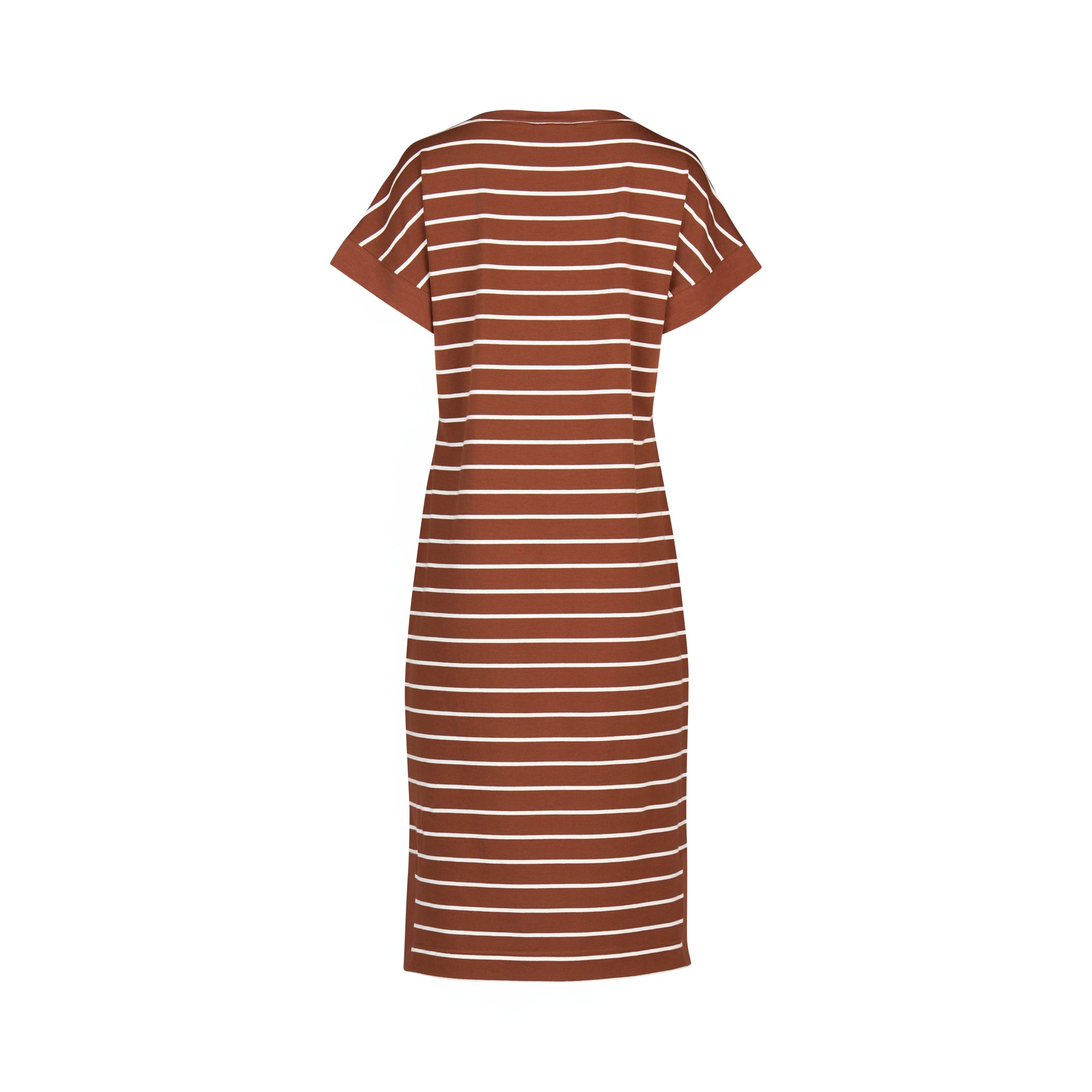 6120 Dress - Pecan Stripe - Vassalli