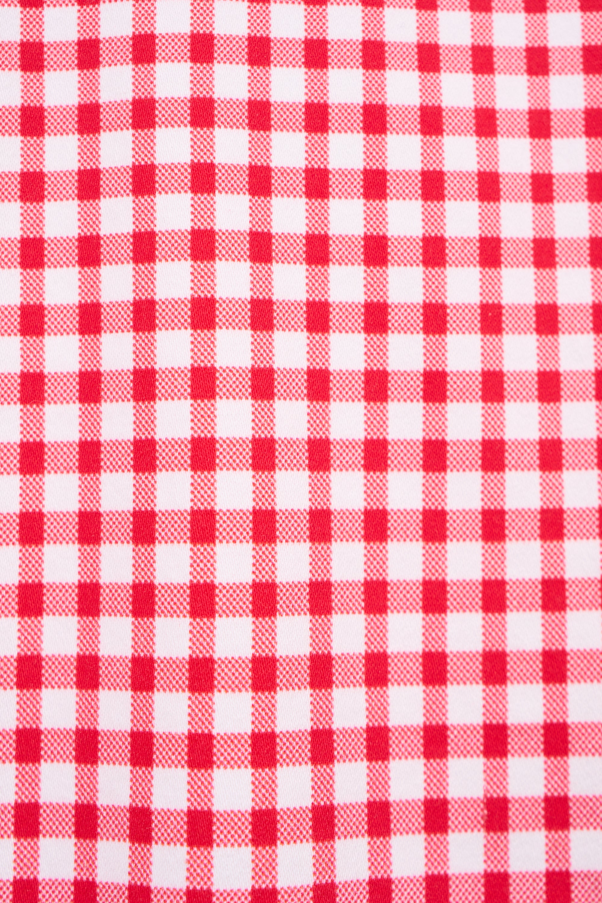 H1001ALW Lightweight Shorts - Red Gingham - Vassalli