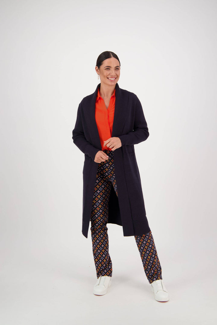 1065 Downtown Cardi - Ink - Vassalli