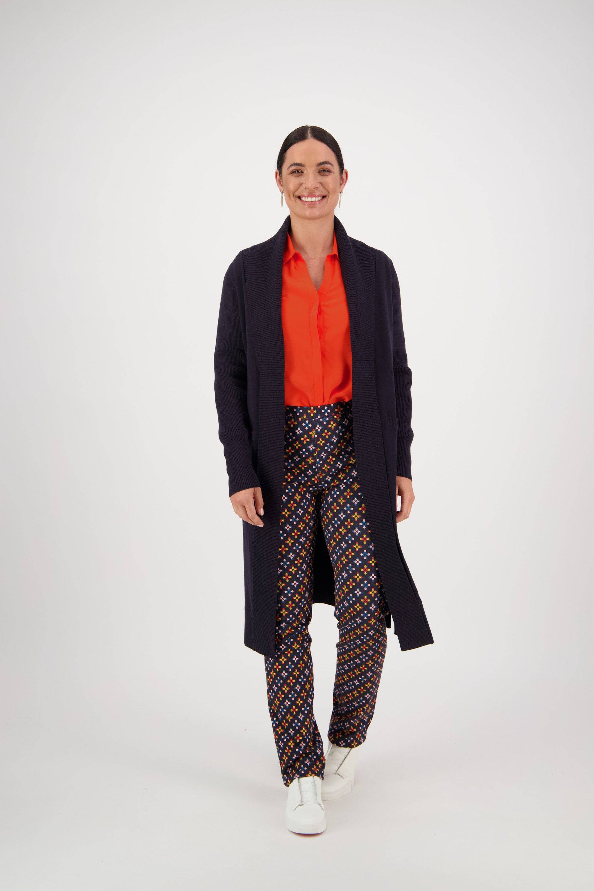 1065 Downtown Cardi - Ink - Vassalli