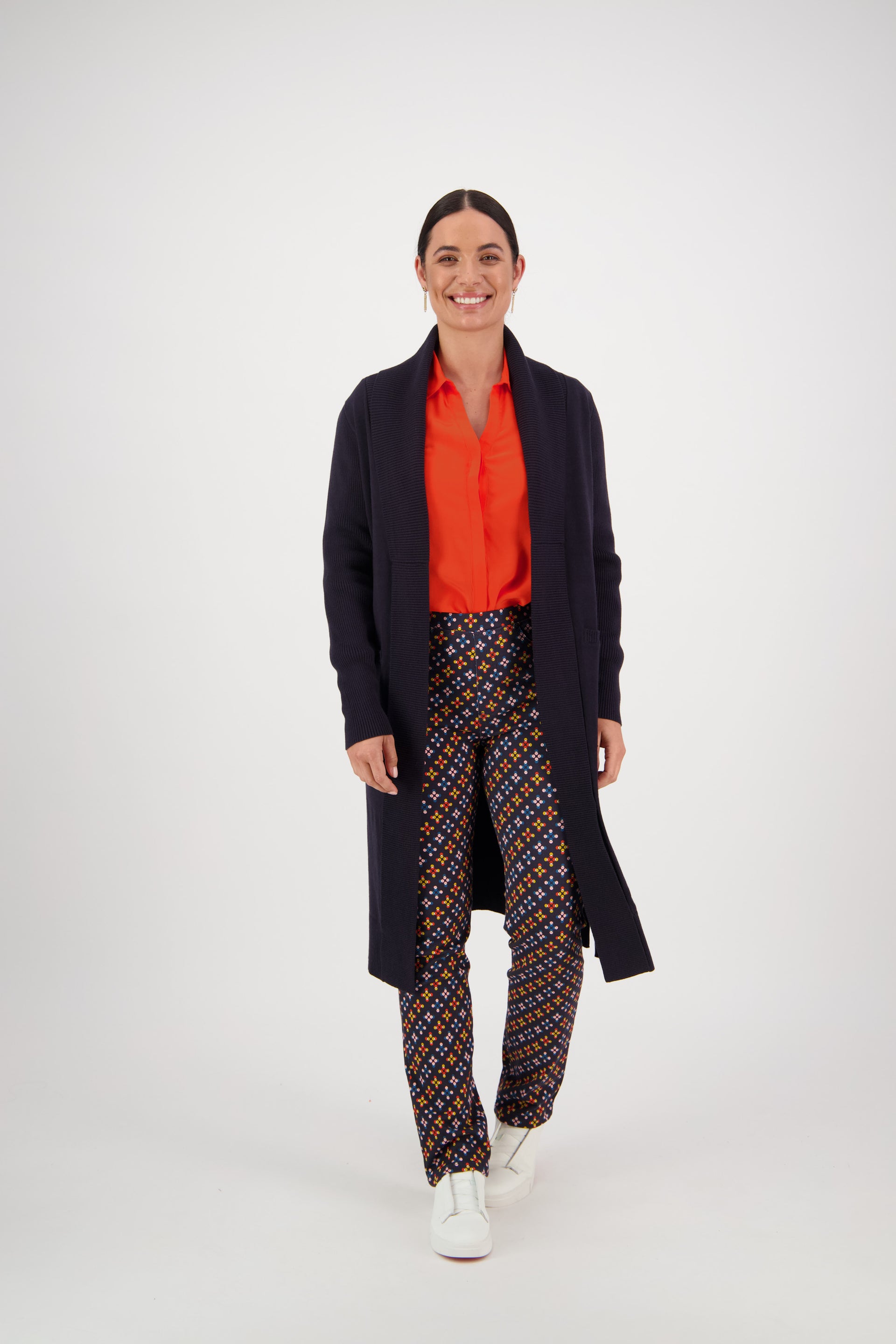 1065 Downtown Cardi - Ink - Vassalli
