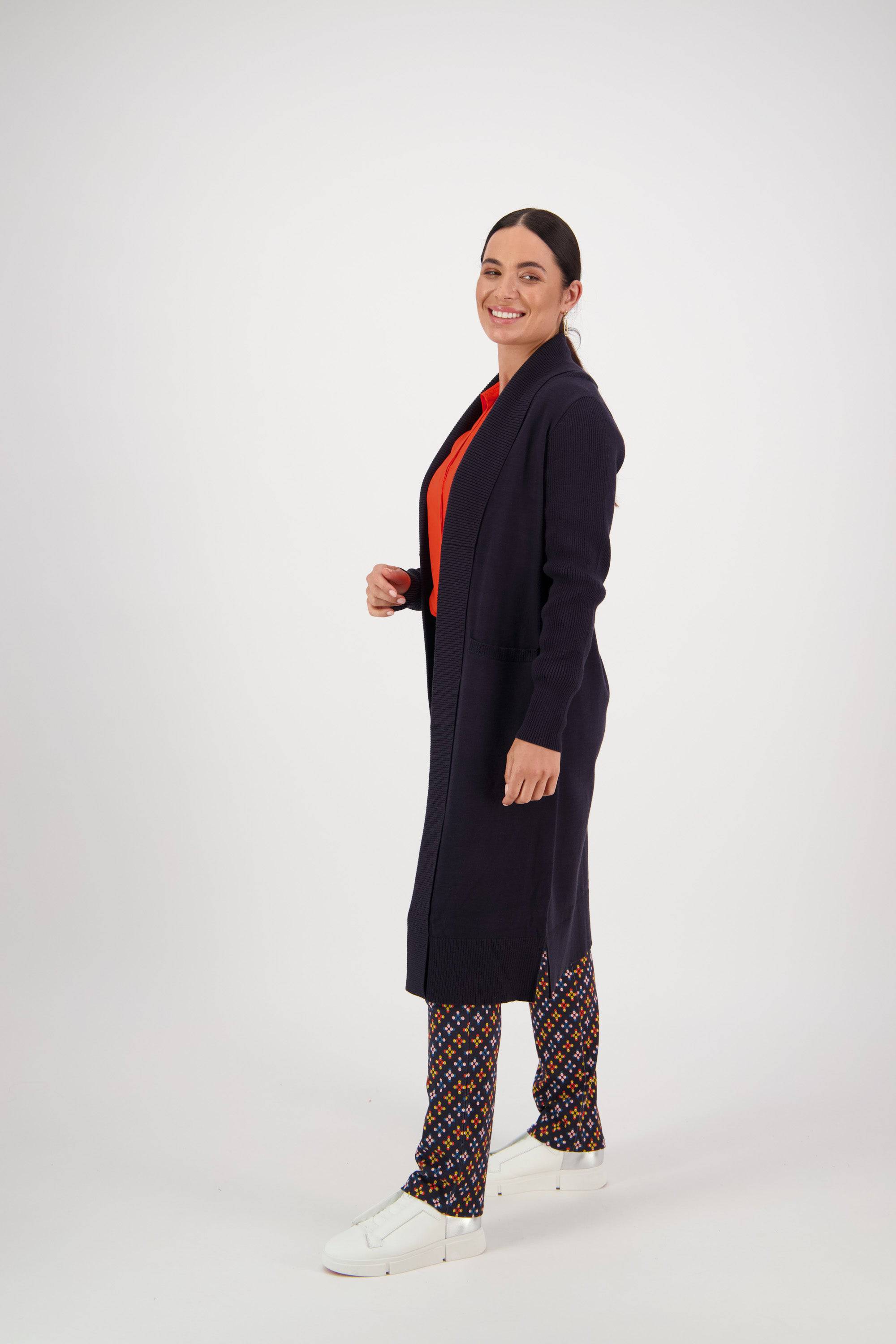 1065 Downtown Cardi - Ink - Vassalli