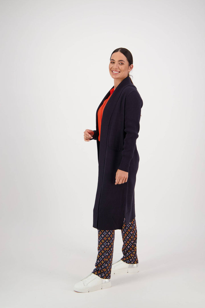 1065 Downtown Cardi - Ink - Vassalli