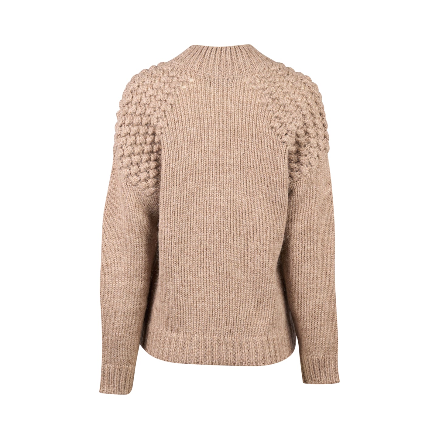 1081 Twig - Bobble Detail Sweater with High Neck - Vassalli