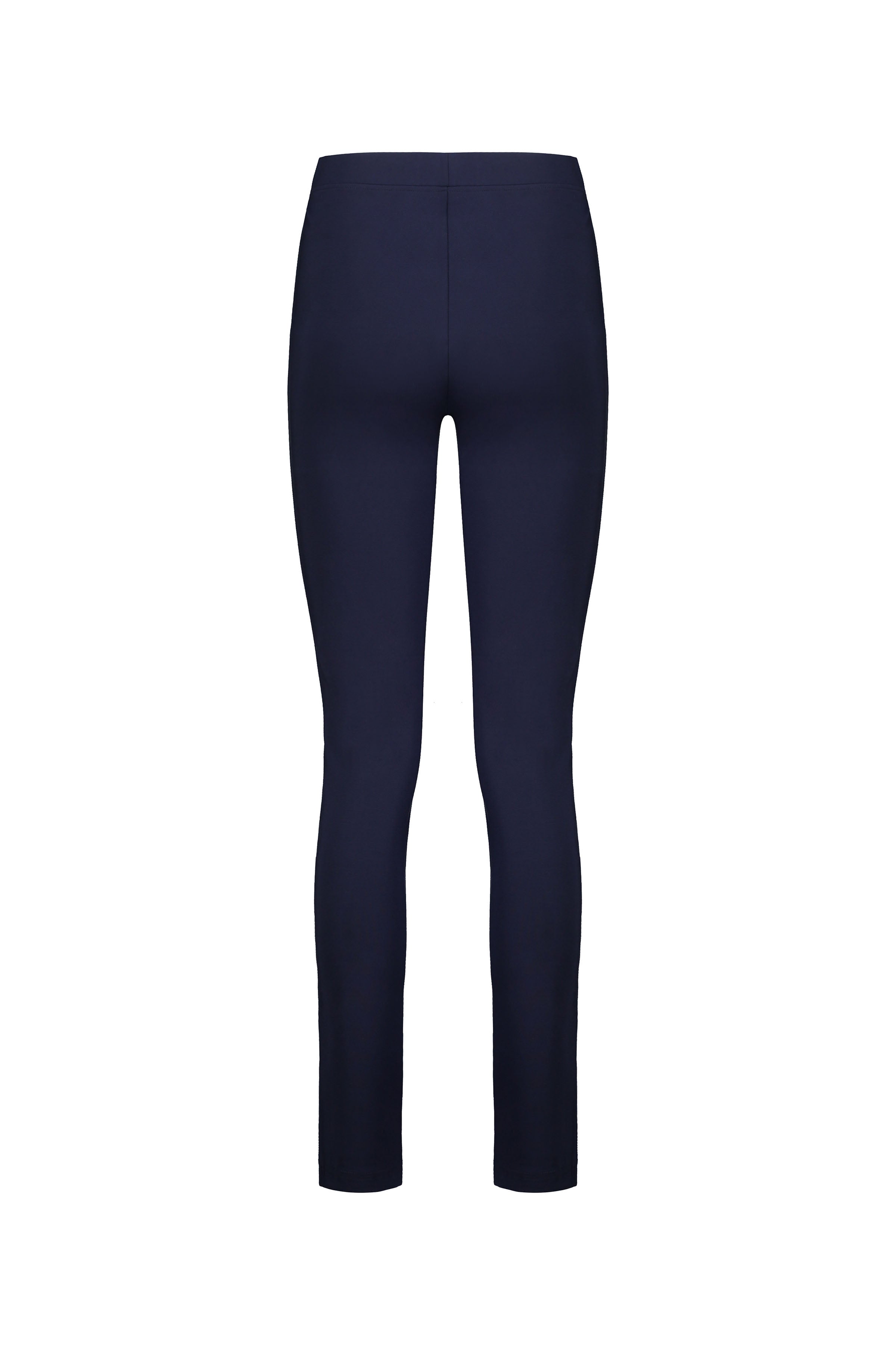 12106 Navy - Skinny Leg Full Length Ponti Pull-On - Vassalli