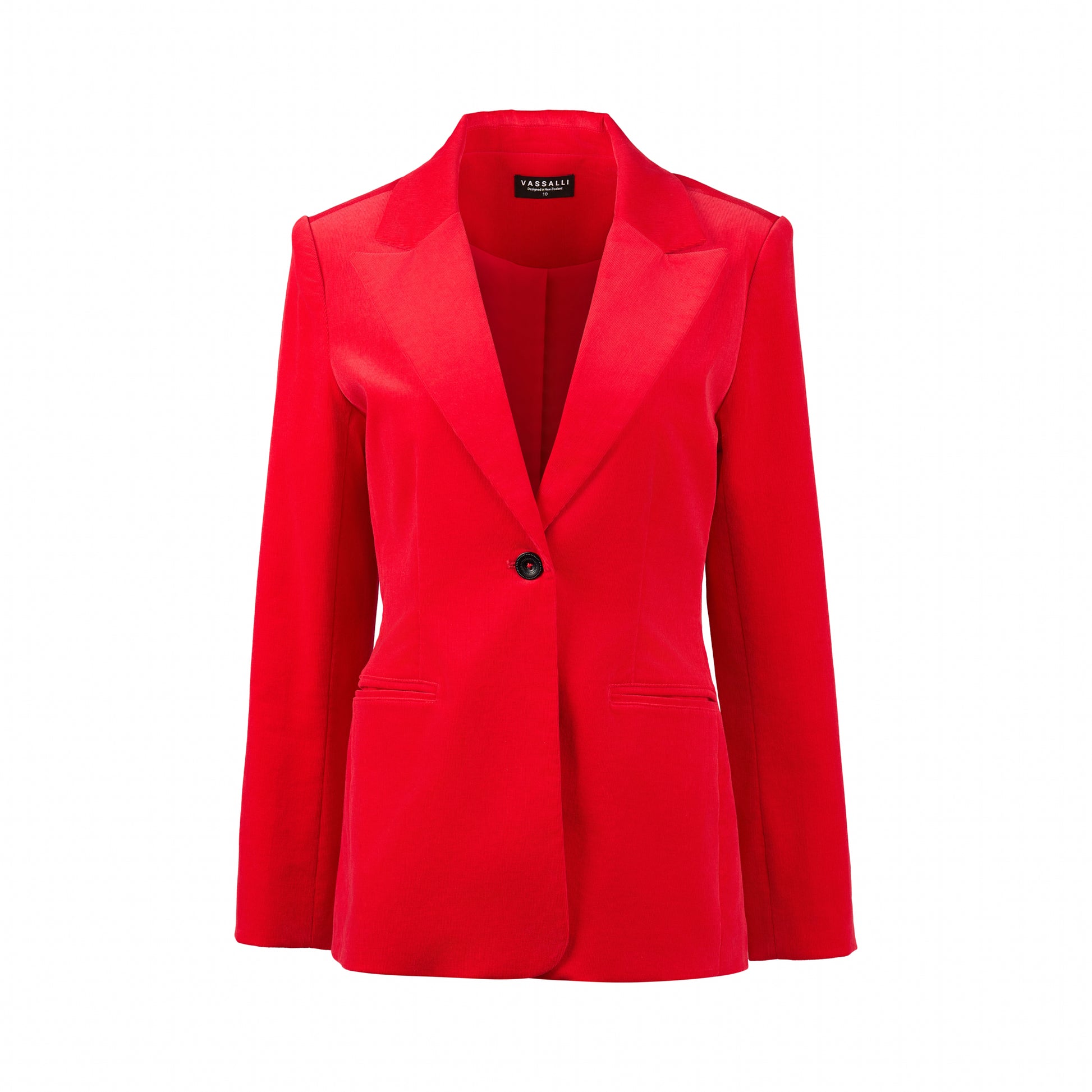 2063M Fiesta - Shaped Pinwale Cord Blazer - Vassalli