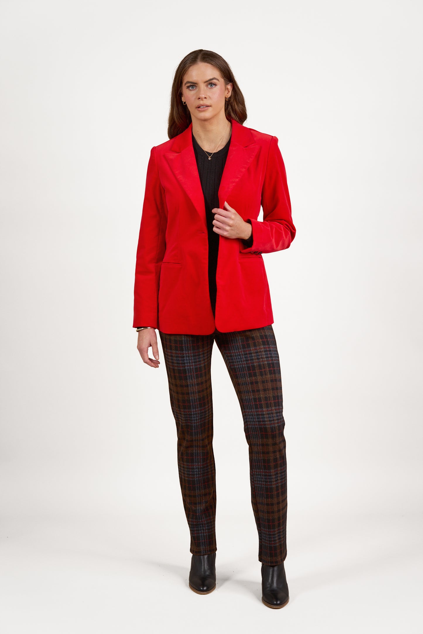 2063M Fiesta - Shaped Pinwale Cord Blazer - Vassalli