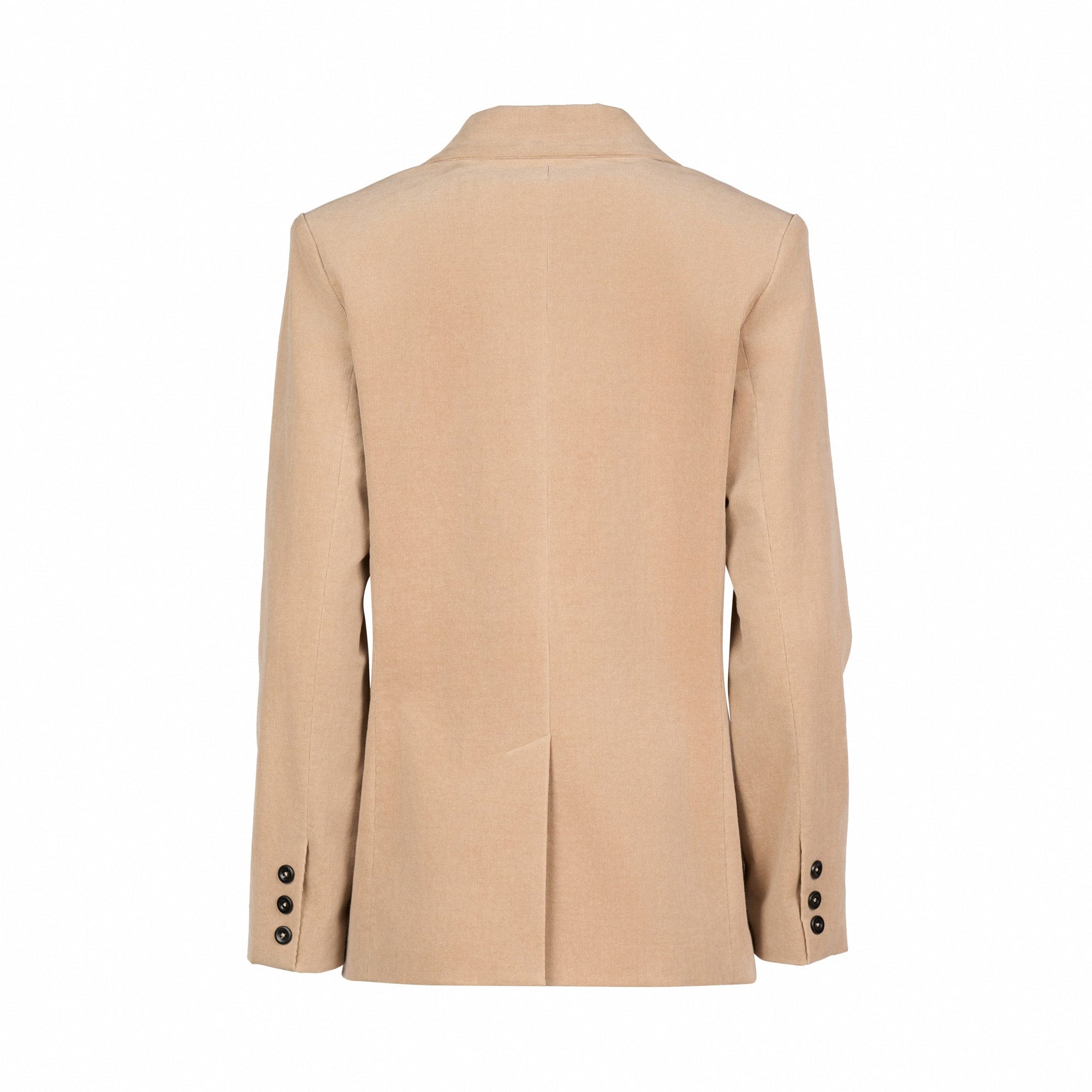 2063M Oat - Shaped Pinwale Cord Blazer - Vassalli