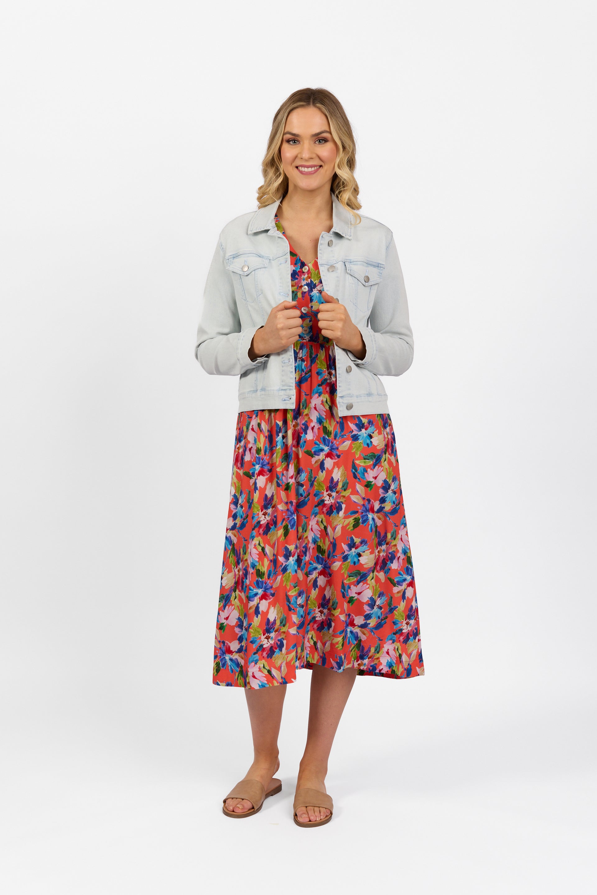 2090 Denim Jacket - Light Wash - Vassalli