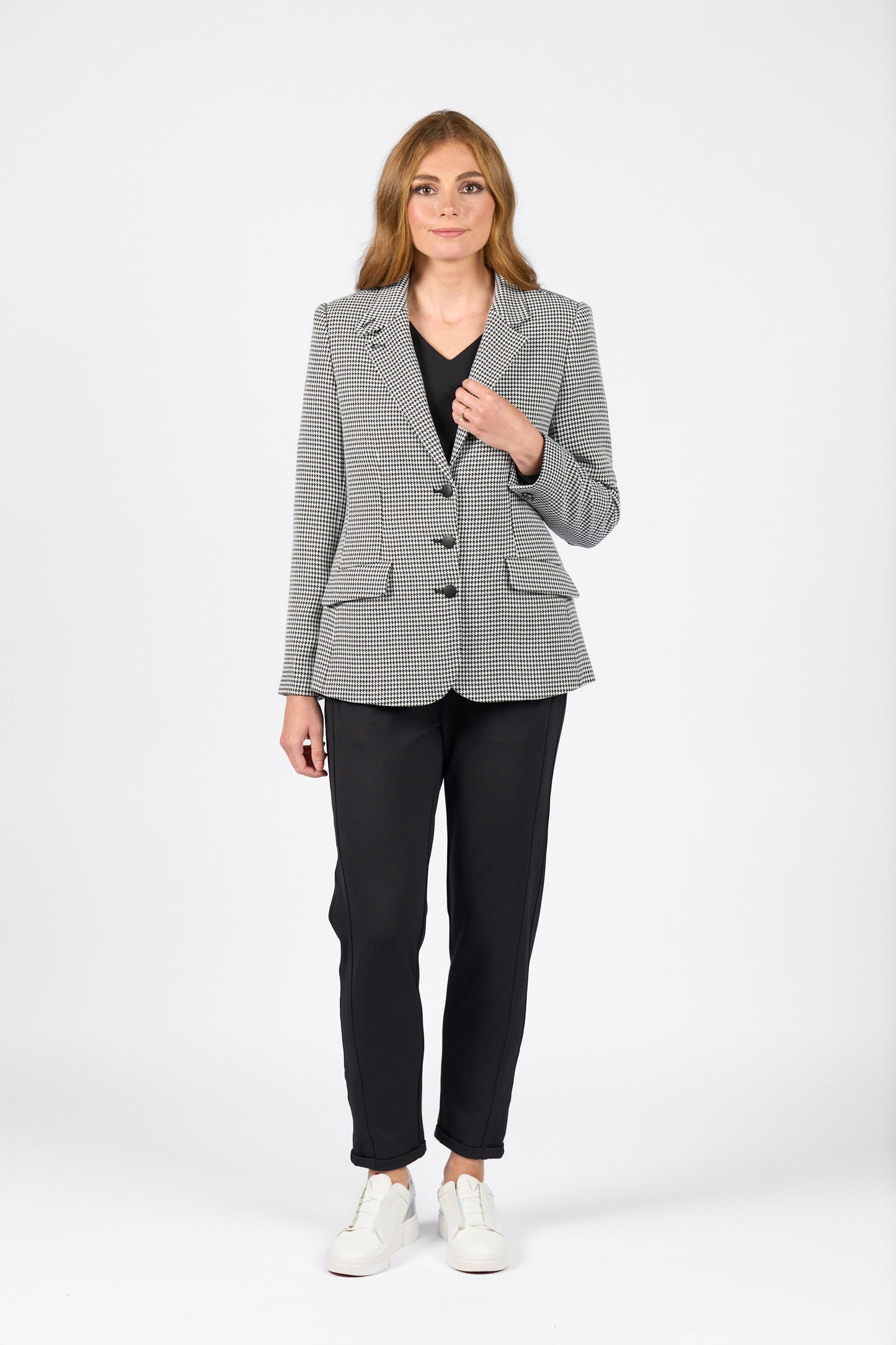 2099 Herringbone - Lined Blazer - Vassalli