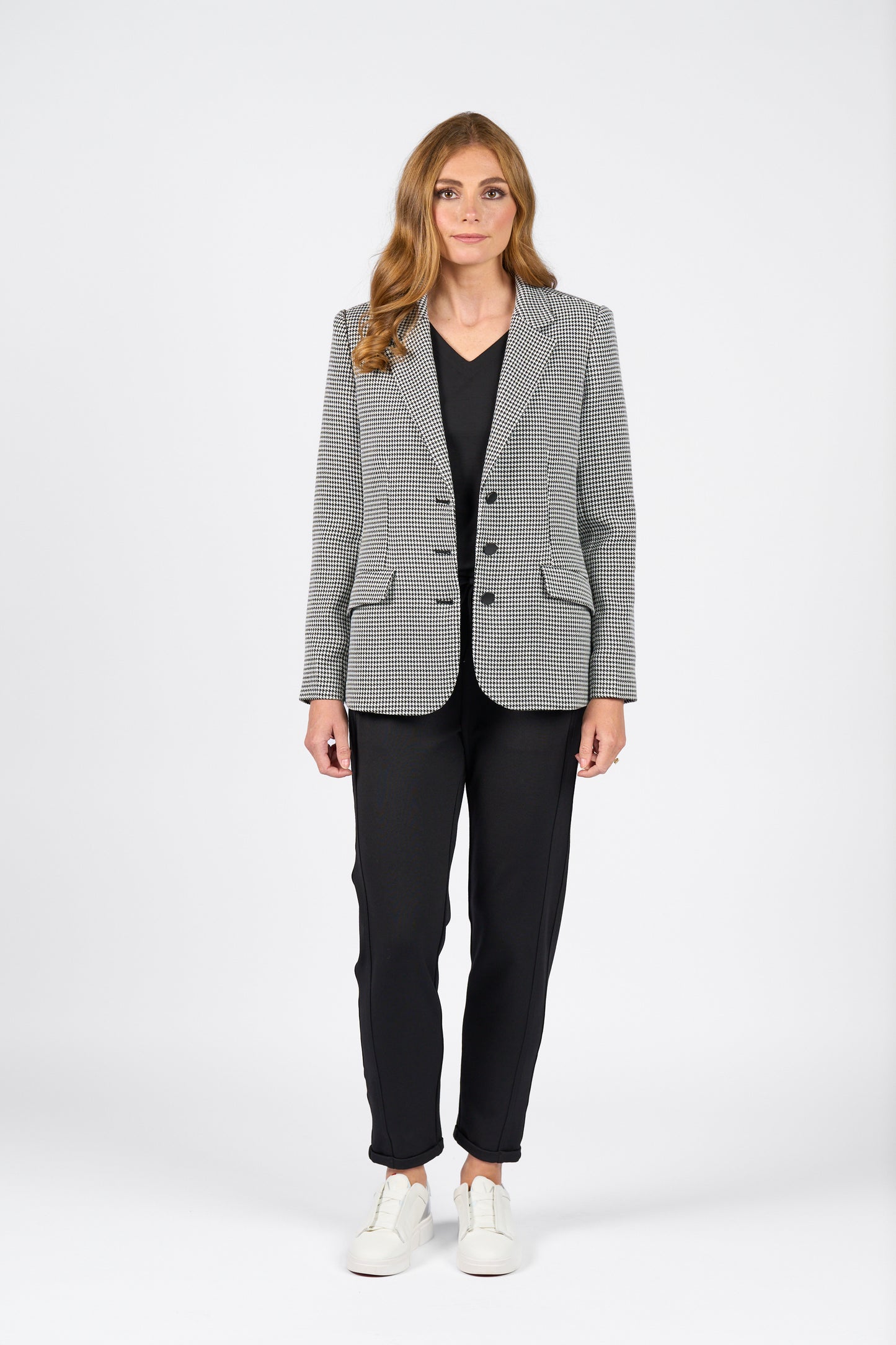 2099 Herringbone - Lined Blazer - Vassalli