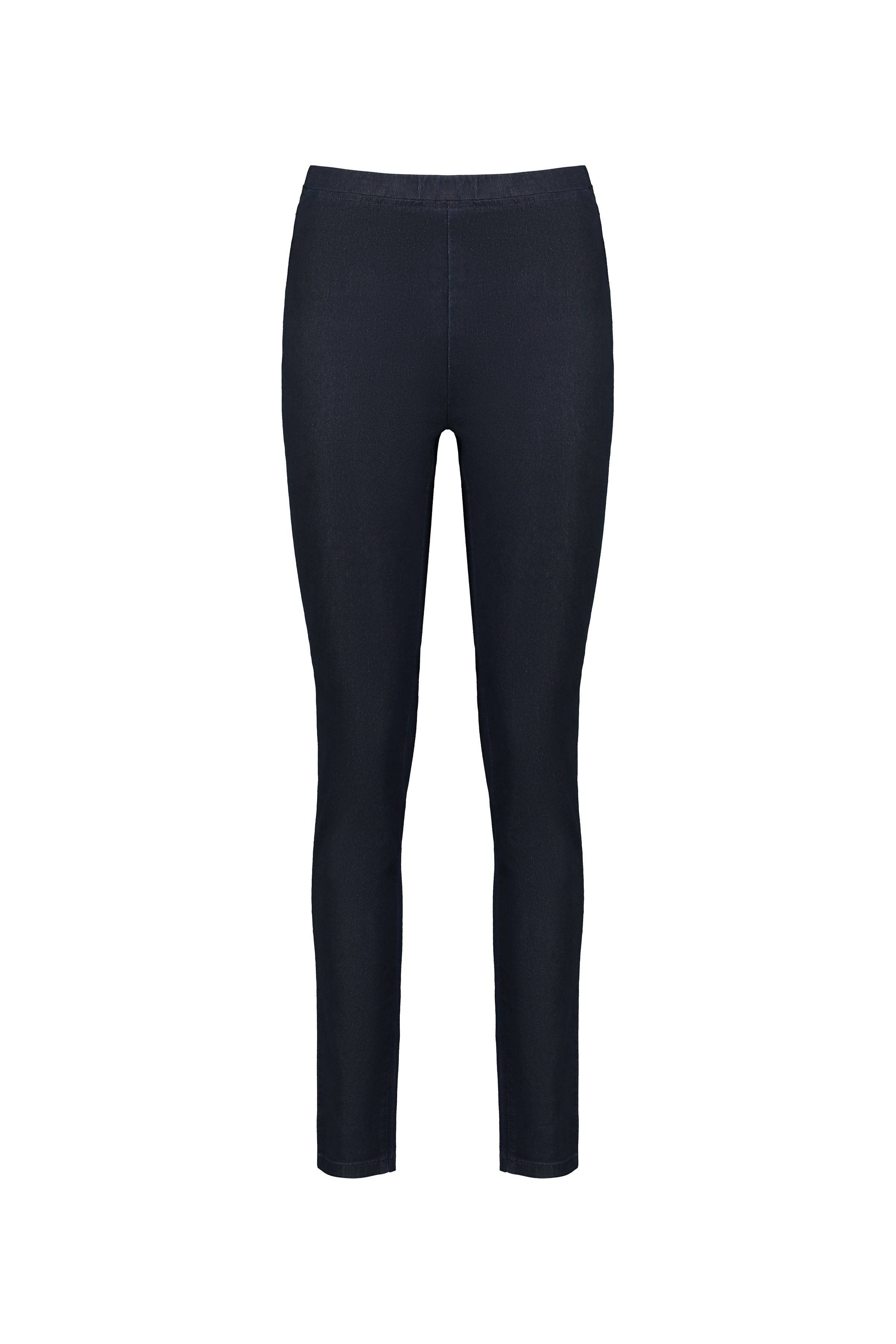 230 Indigo Denim - Skinny Leg Full Length Denim Pull-On - Vassalli