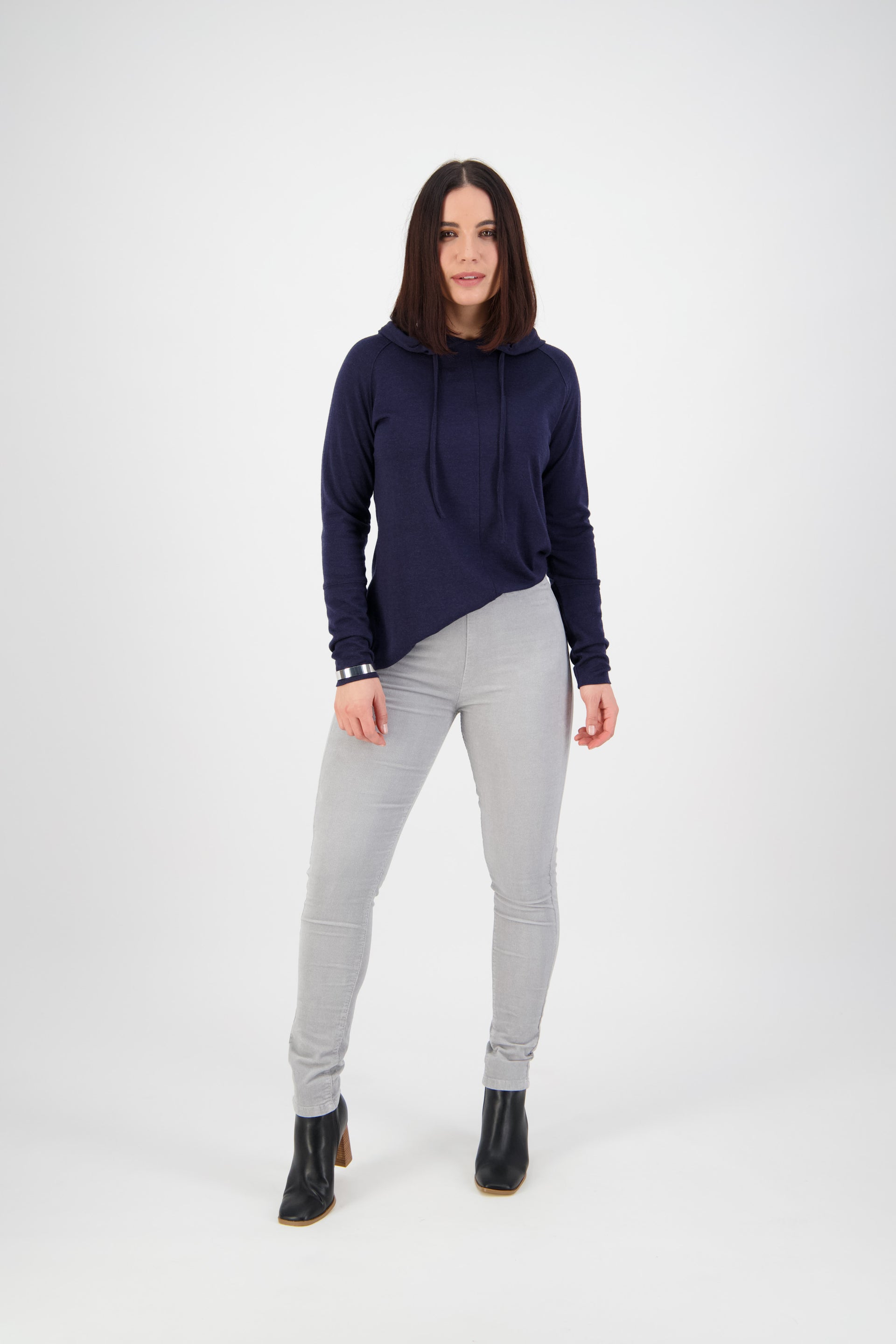 230M Cloud - Skinny Leg Full Length Pinwale Cord Pull-On - Vassalli
