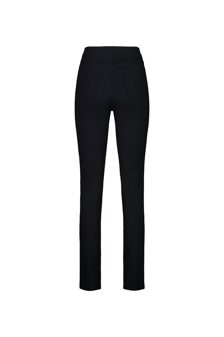 230 Vertex - Skinny Leg Full Length Printed Ponti Pull-On - Vassalli
