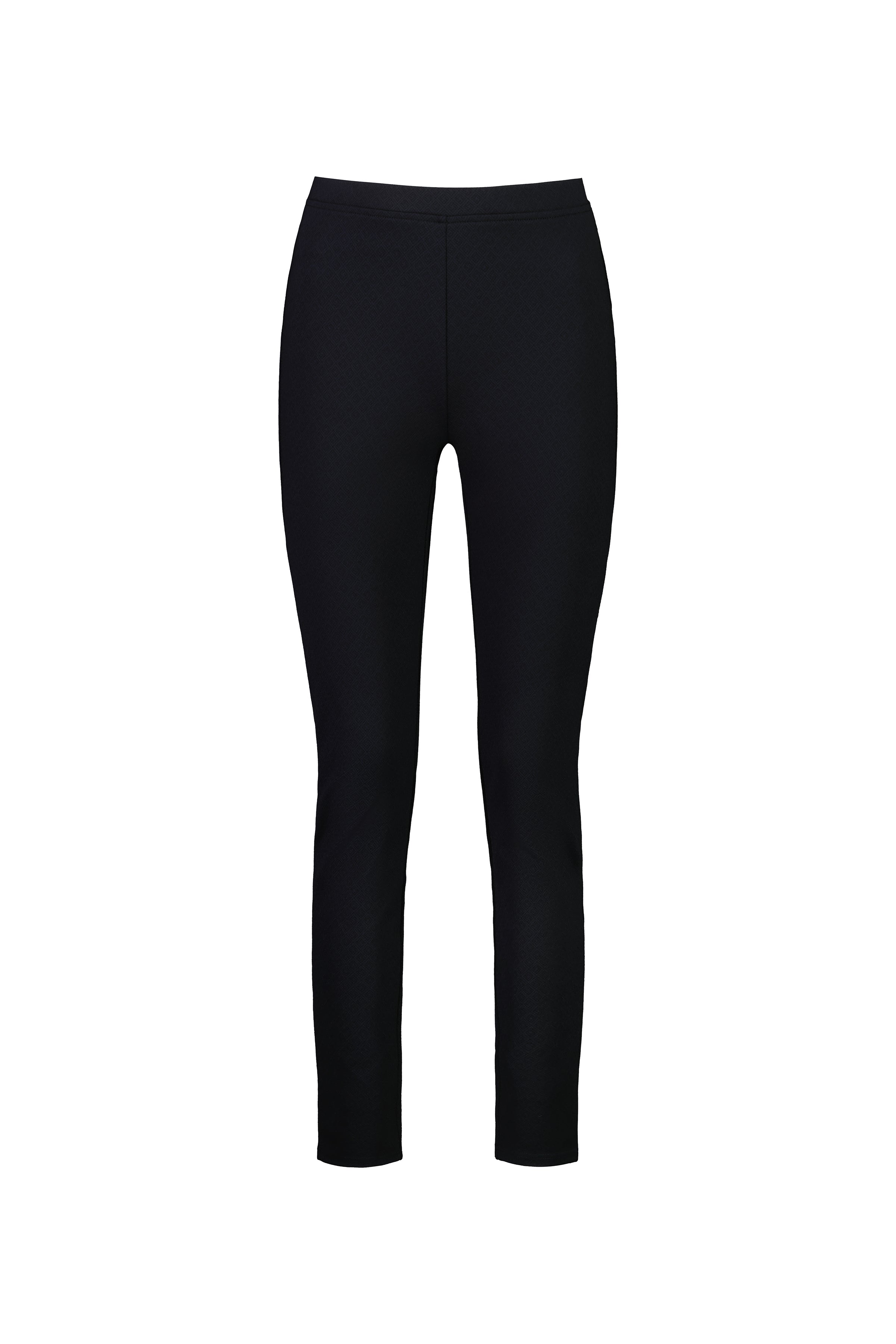 230 Vertex - Skinny Leg Full Length Printed Ponti Pull-On - Vassalli