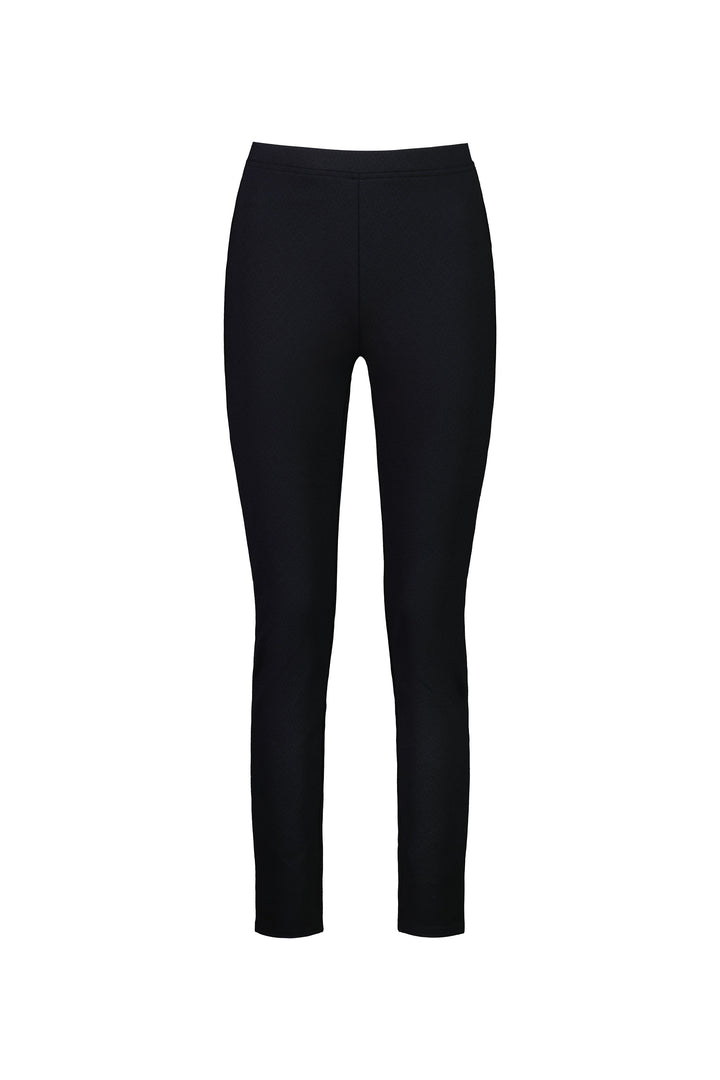 230 Vertex - Skinny Leg Full Length Printed Ponti Pull-On - Vassalli