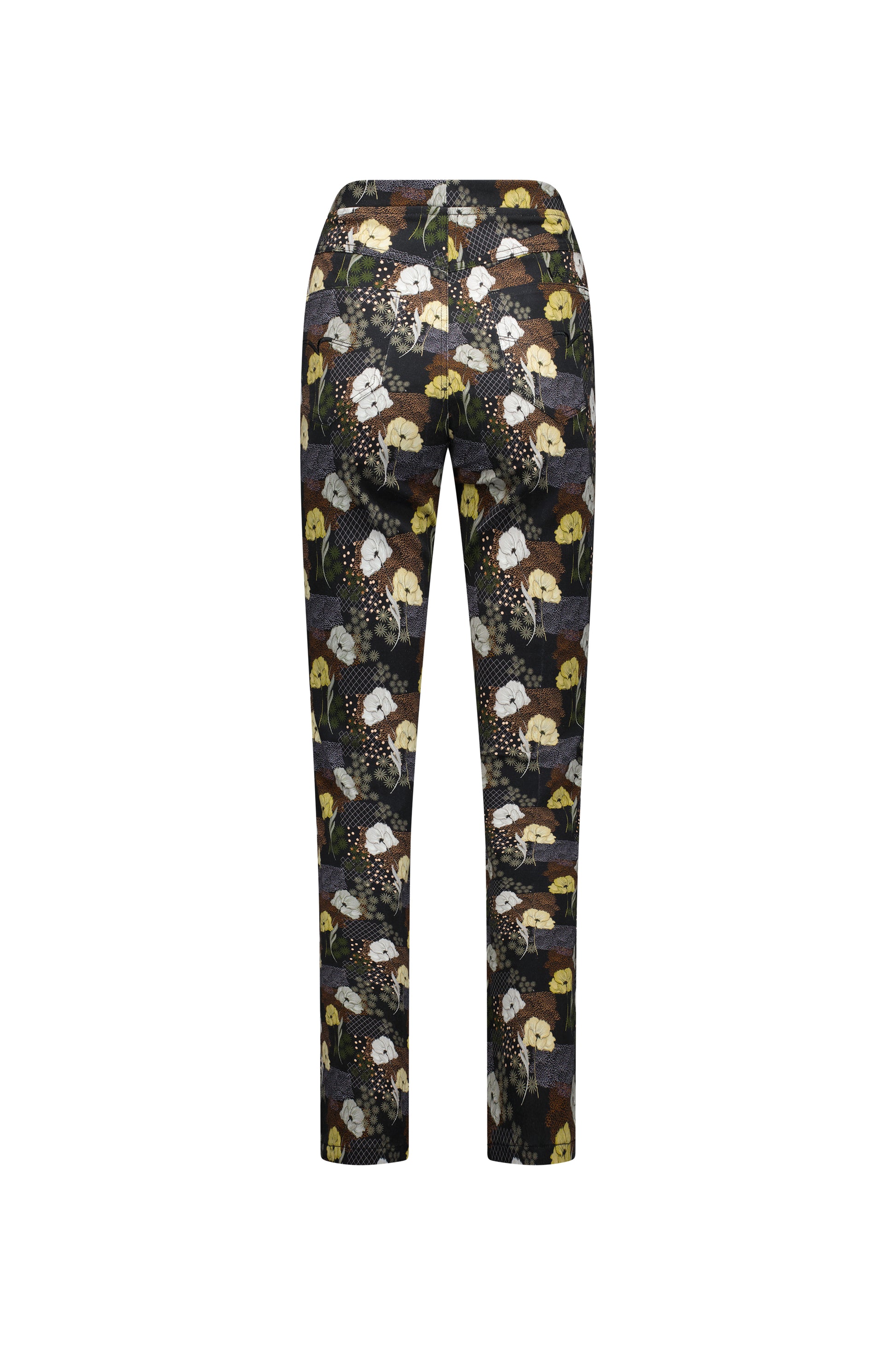 234A Karma - Slim Leg Full Length Printed Pull On - Vassalli