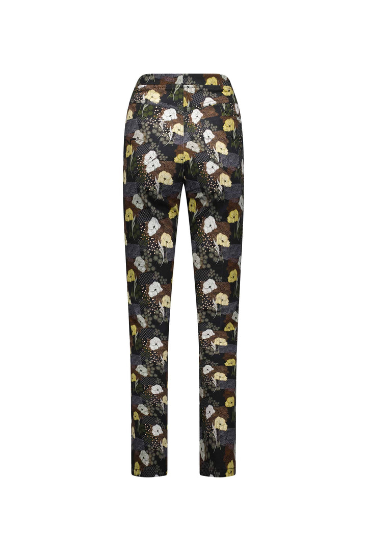 234A Karma - Slim Leg Full Length Printed Pull-On - Vassalli