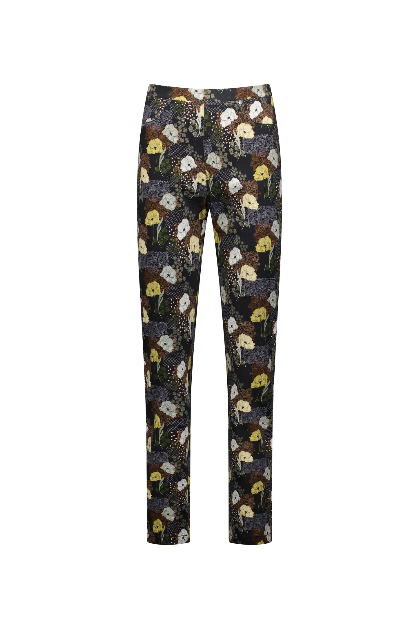 234A Karma - Slim Leg Full Length Printed Pull On - Vassalli