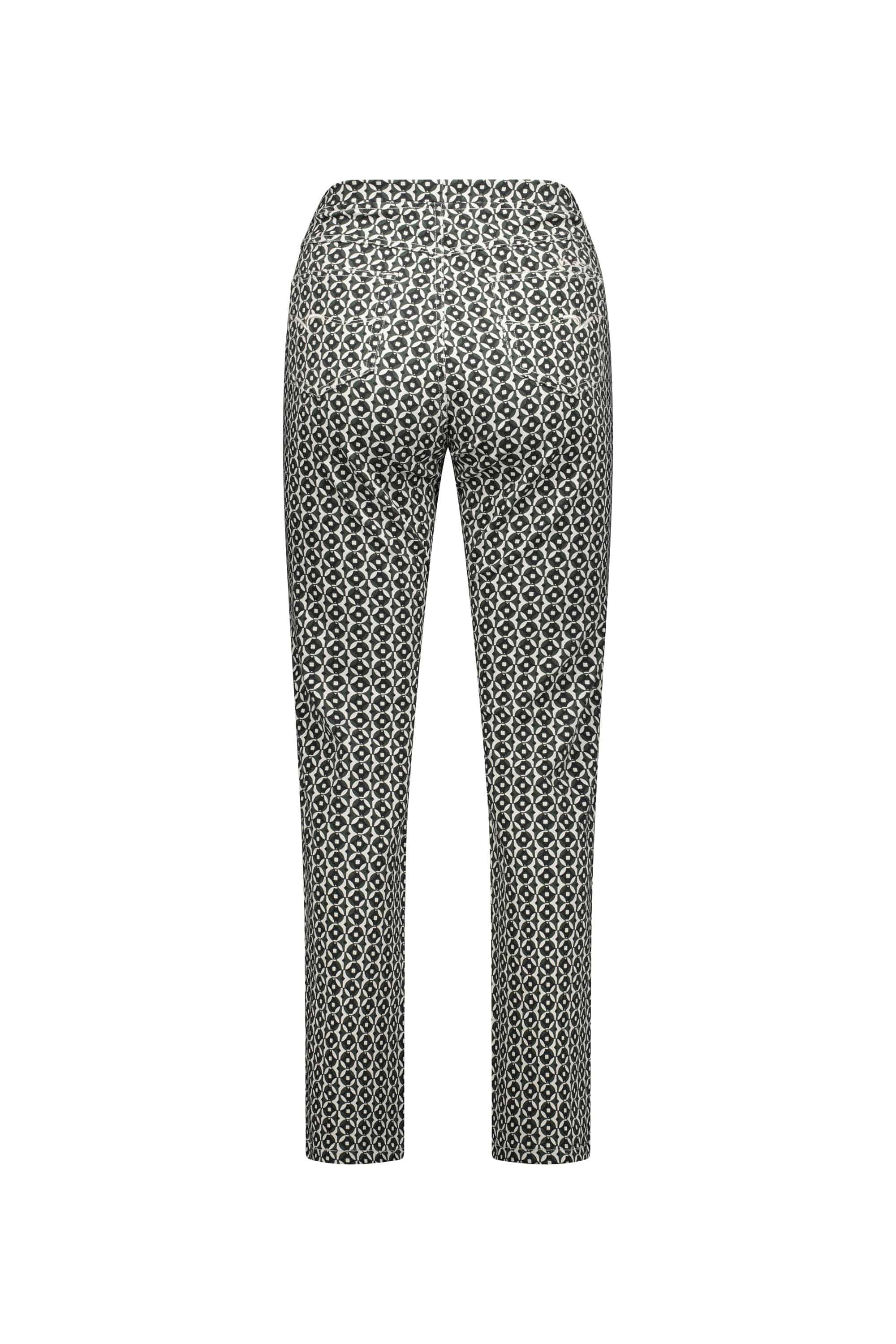 234A Vault - Slim Leg Full Length Printed Pull-On - Vassalli