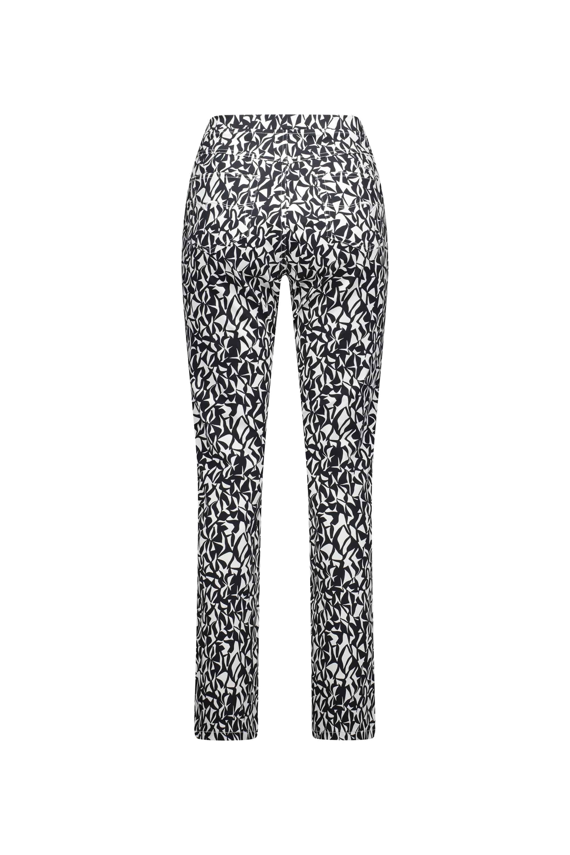 261LW Accent - Printed Skinny Leg 3/4 Length Lightweight Pull-On - Vassalli