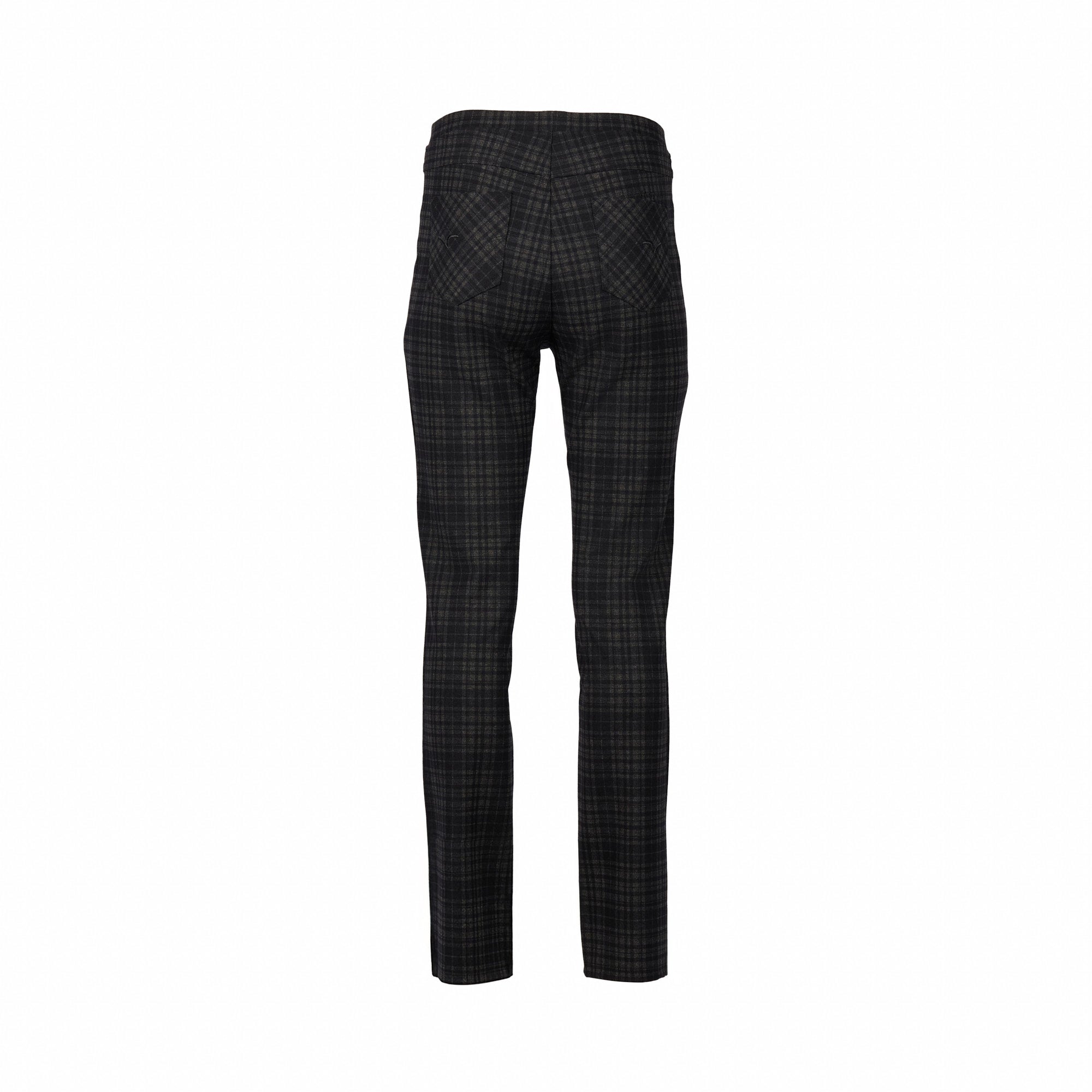 234 Bennett - Slim Leg Full Length Printed Ponti Pull-On - Vassalli