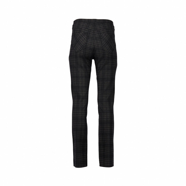 234 Bennett - Slim Leg Full Length Printed Ponti Pull-On - Vassalli