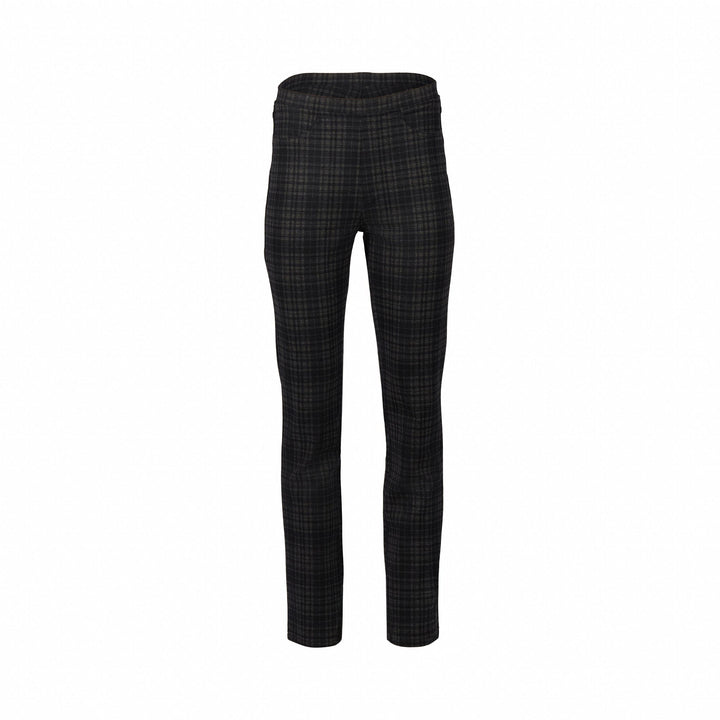 234 Bennett - Slim Leg Full Length Printed Ponti Pull-On - Vassalli