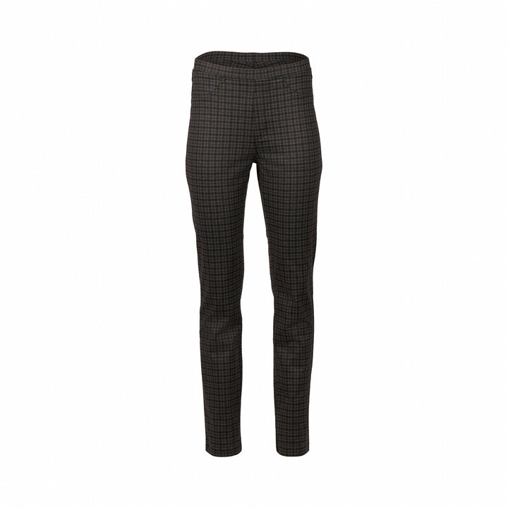 234 Vincent - Slim Leg Full Length Printed Ponti Pull-On - Vassalli