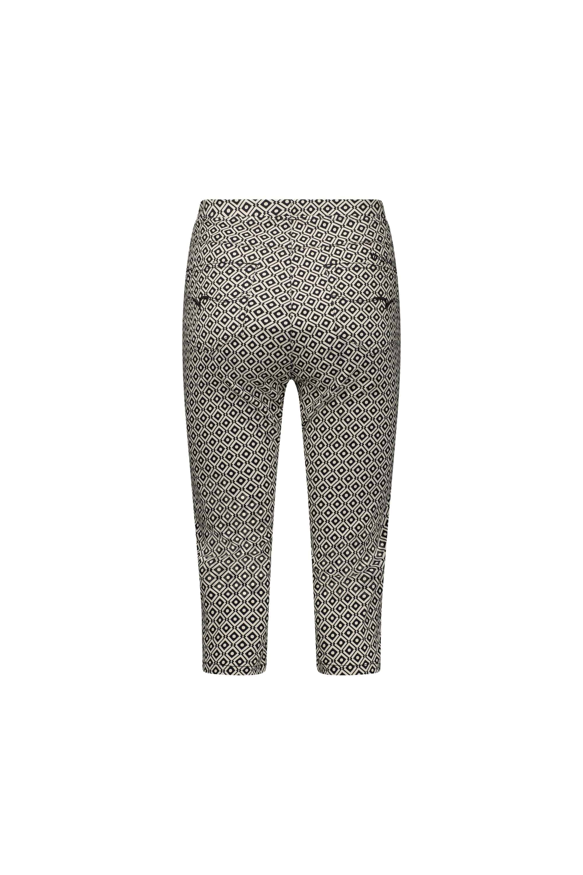 261LW Sahara - Printed Skinny Leg 3/4 Length Lightweight Pull-On - Vassalli