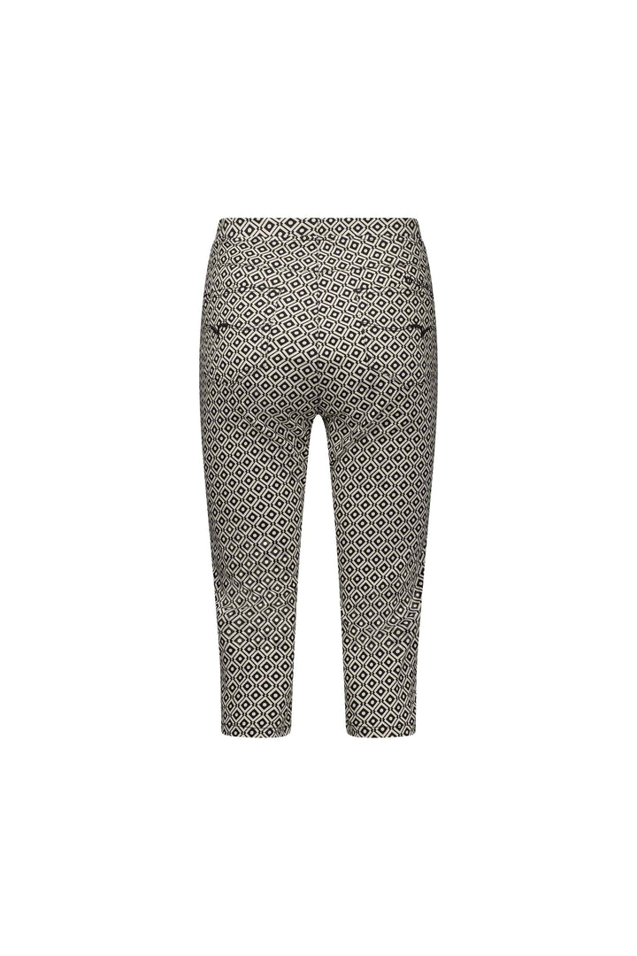 261LW Sahara - Printed Skinny Leg 3/4 Length Lightweight Pull-On - Vassalli