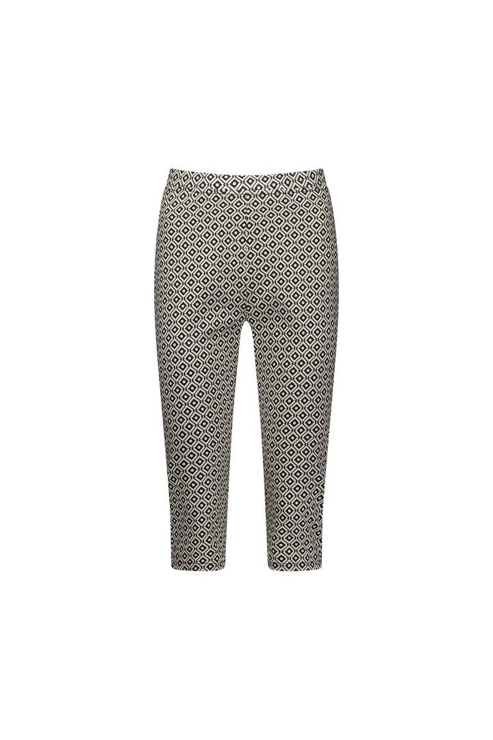 261LW Sahara - Printed Skinny Leg 3/4 Length Lightweight Pull-On - Vassalli