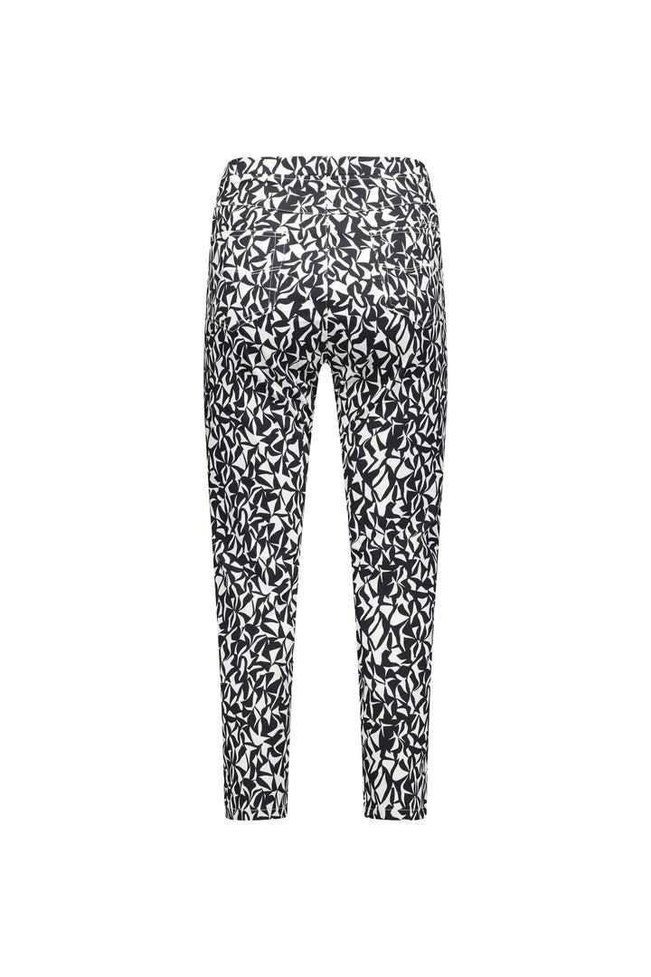 271LW Accent - Printed Skinny Leg 7/8 Length Lightweight Pull-On - Vassalli