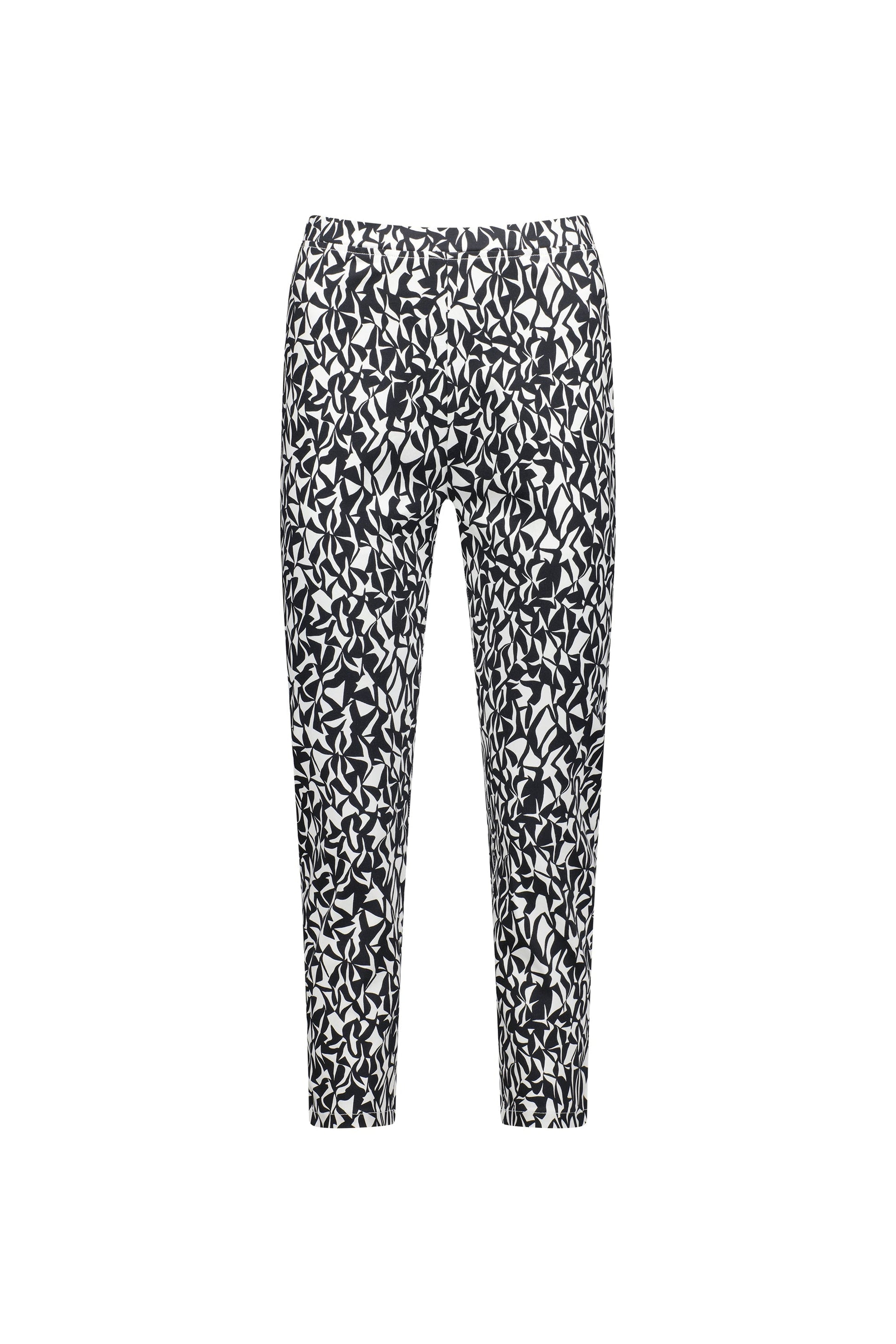 271LW Accent - Printed Skinny Leg 7/8 Length Lightweight Pull-On - Vassalli