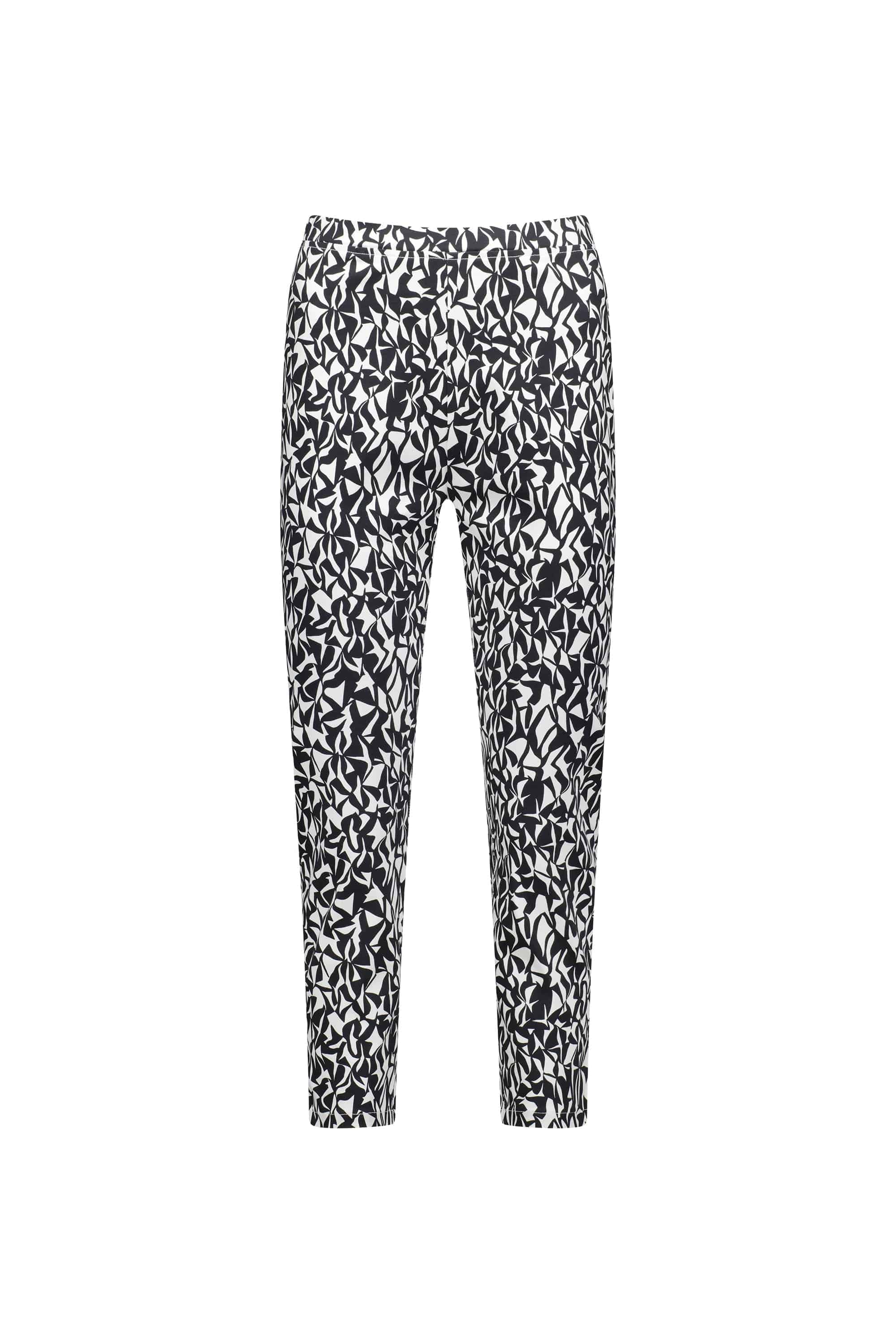 271LW Accent - Printed Skinny Leg 7/8 Length Lightweight Pull-On - Vassalli