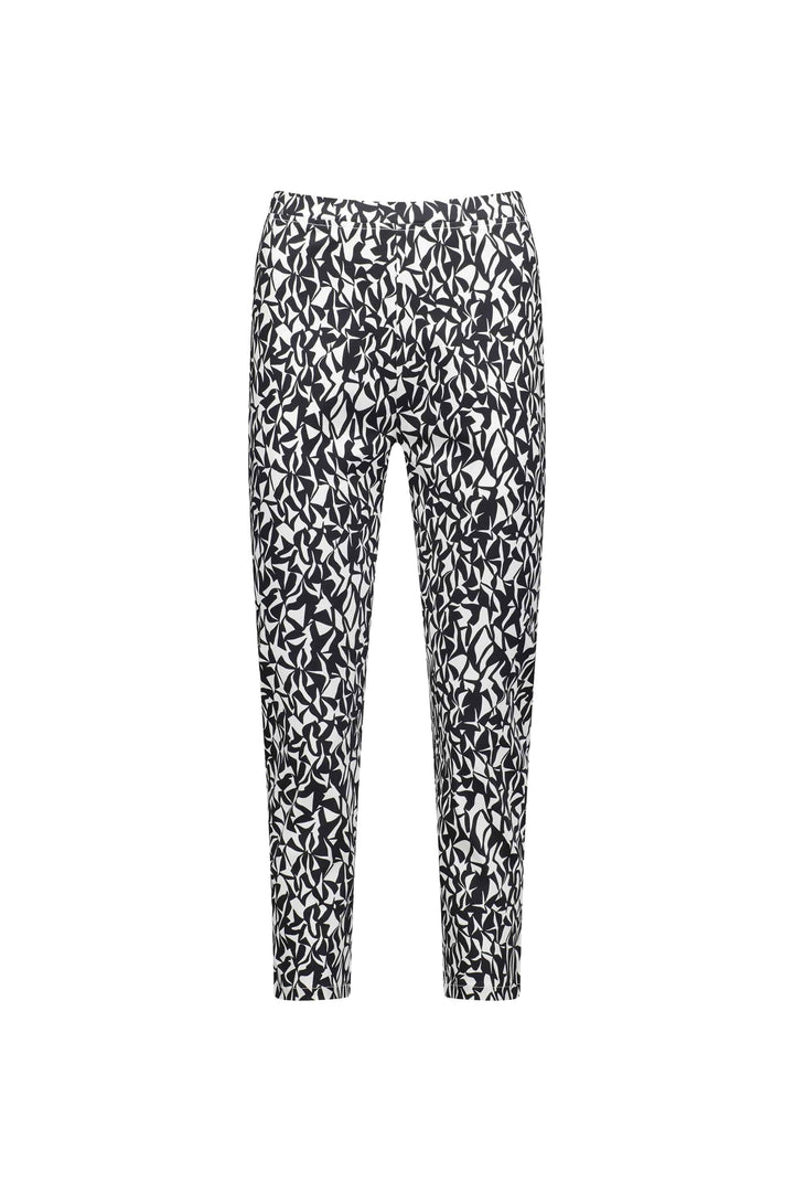 271LW Accent - Printed Skinny Leg 7/8 Length Lightweight Pull-On - Vassalli