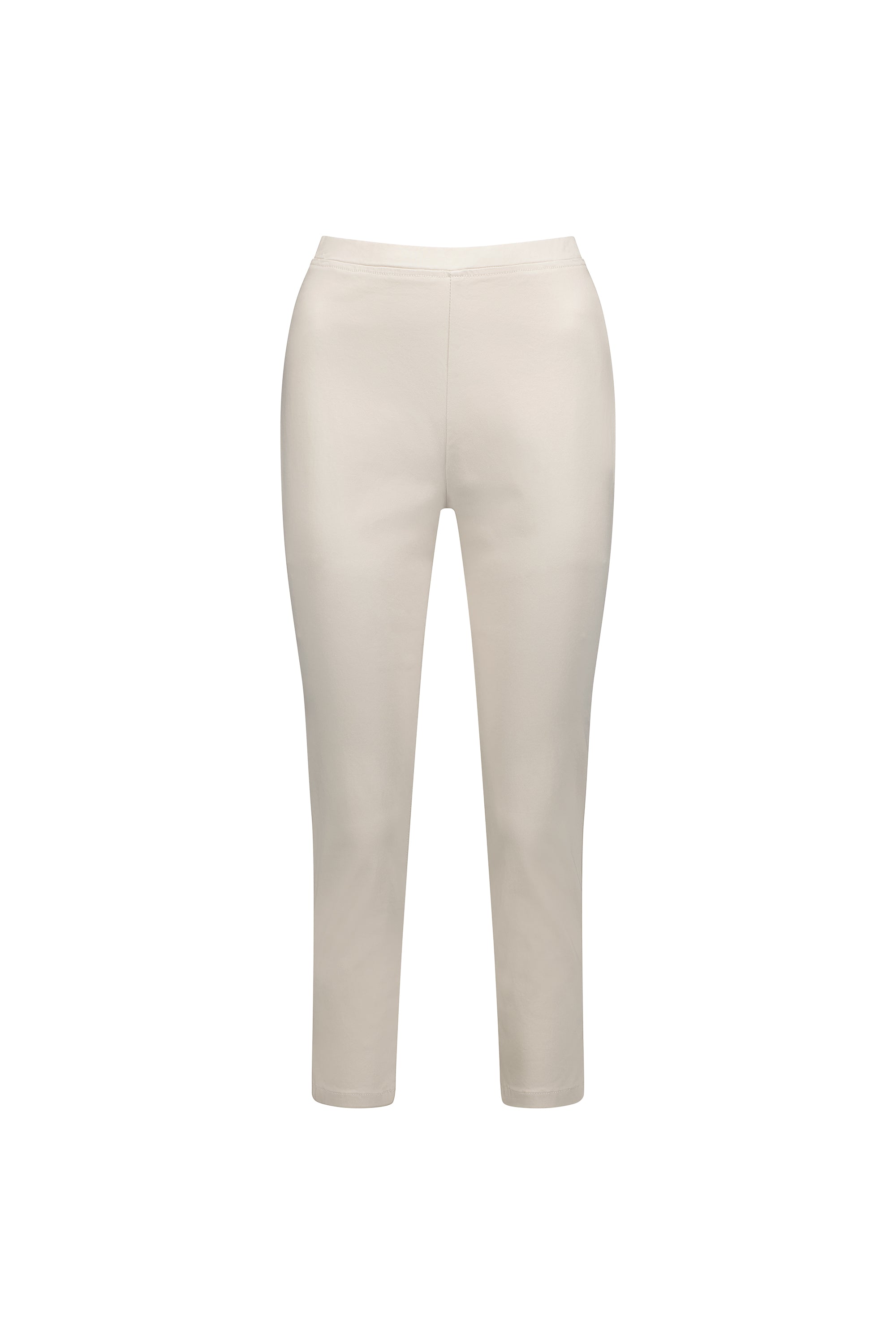 271LW Pumice - Plain Skinny Leg 7/8 Length Lightweight Pull-On - Vassalli