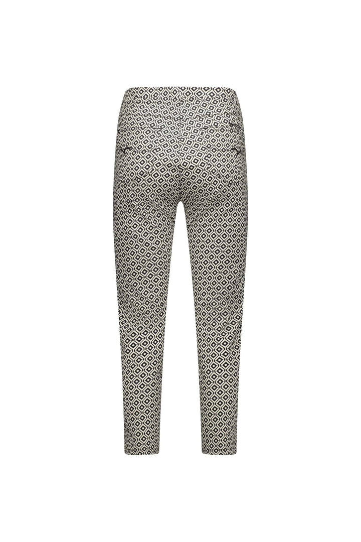 271LW Sahara - Printed Skinny Leg 7/8 Length Lightweight Pull-On - Vassalli