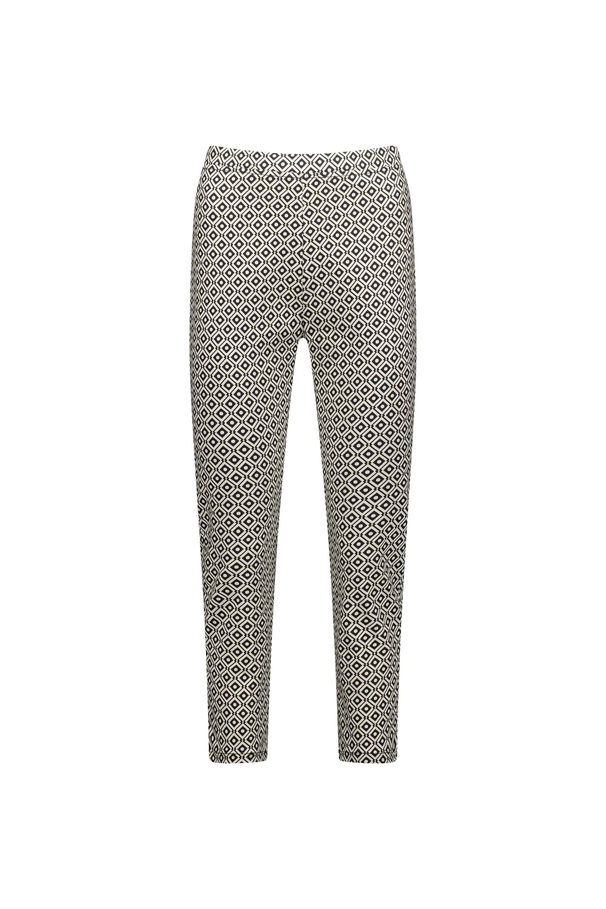 271LW Sahara - Printed Skinny Leg 7/8 Length Lightweight Pull-On - Vassalli