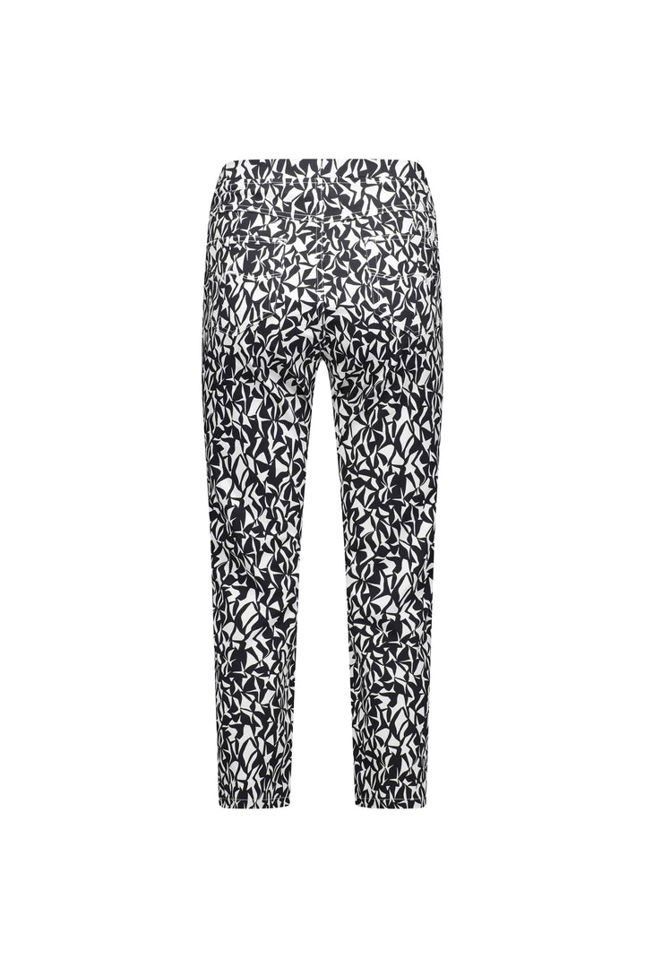 274LW Accent - Printed Slim Leg 7/8 Length Lightweight Pull-On - Vassalli