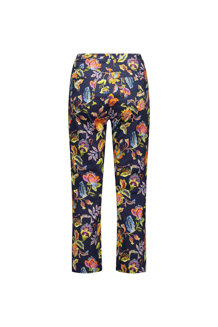 274LW Brazil - Printed Slim Leg 7/8 Length Lightweight Pull-On - Vassalli