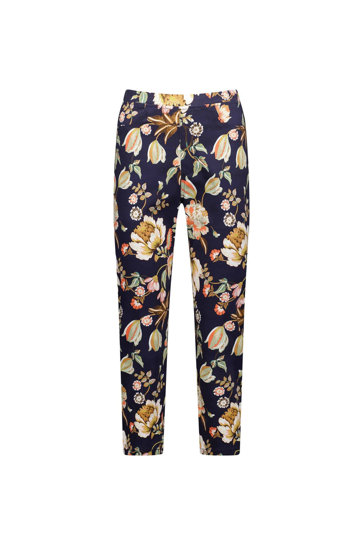 274LW Freya - Printed Slim Leg 7/8 Length Lightweight Pull-On - Vassalli