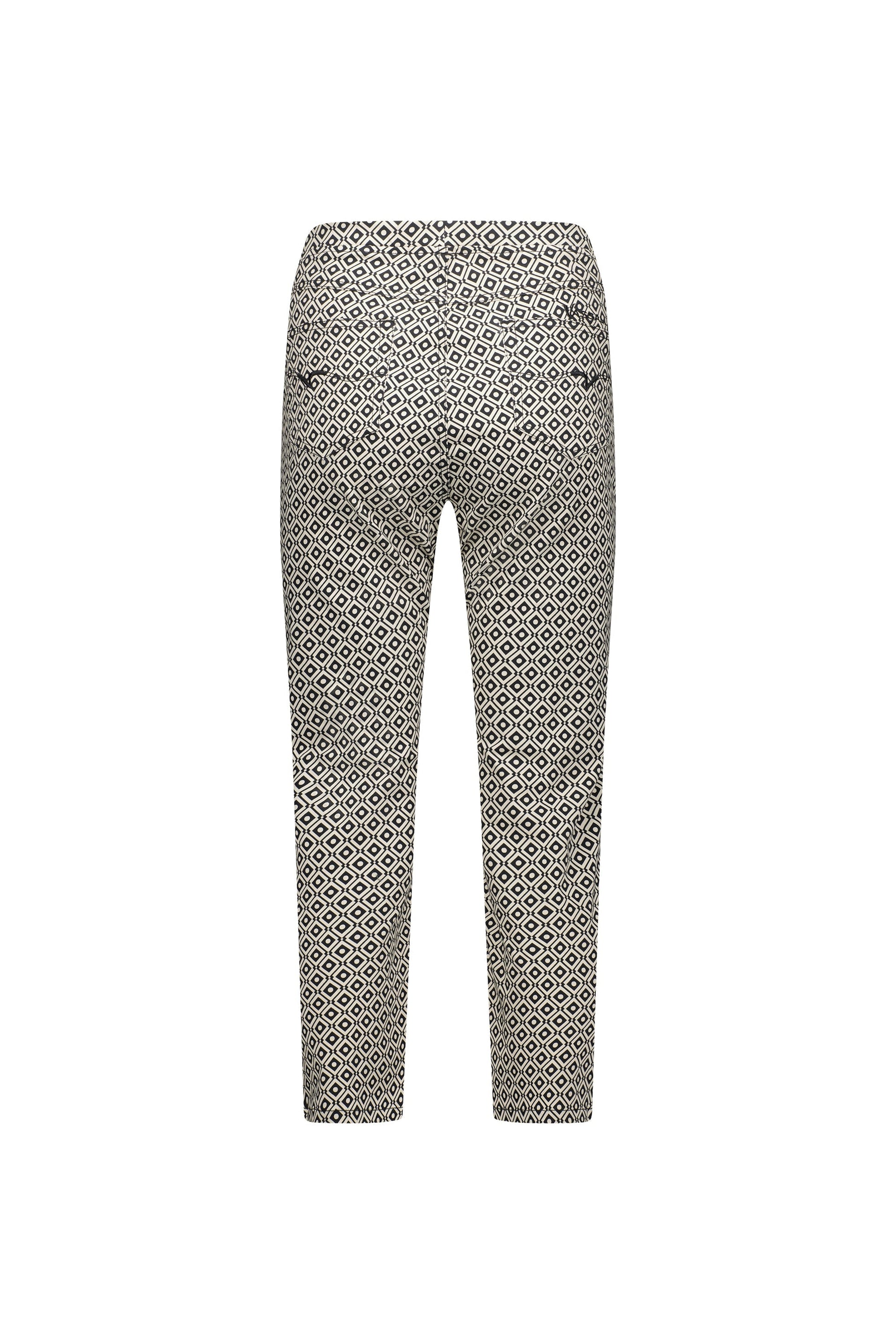 274LW Sahara - Printed Slim Leg 7/8 Length Lightweight Pull-On - Vassalli