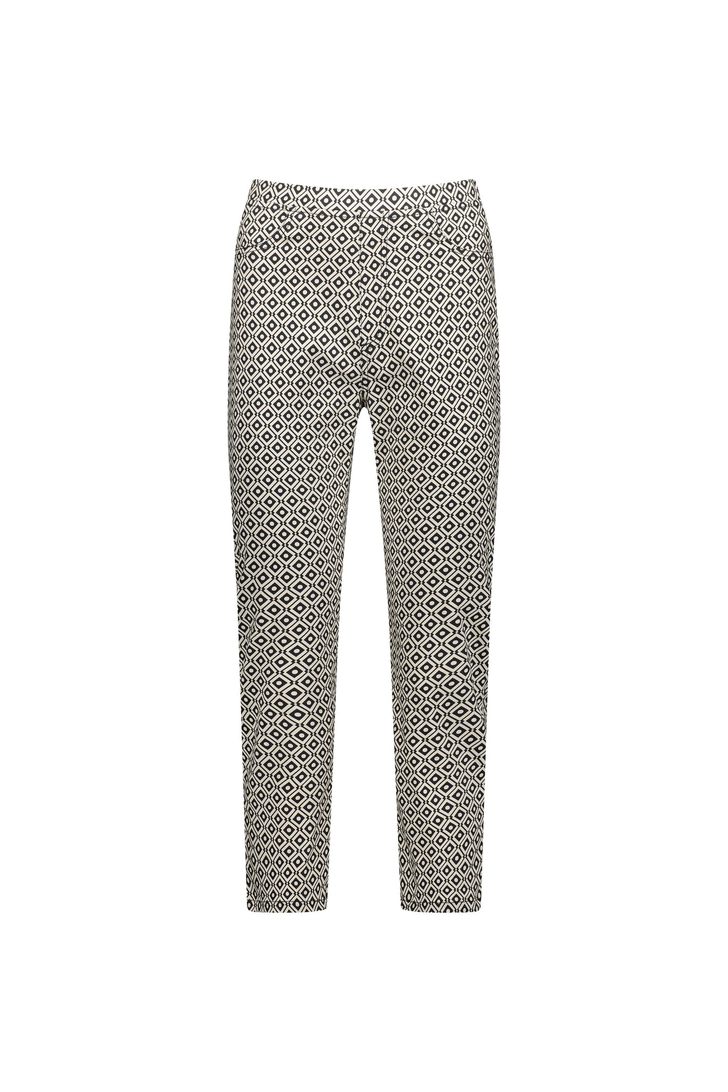 274LW Sahara - Printed Slim Leg 7/8 Length Lightweight Pull-On - Vassalli