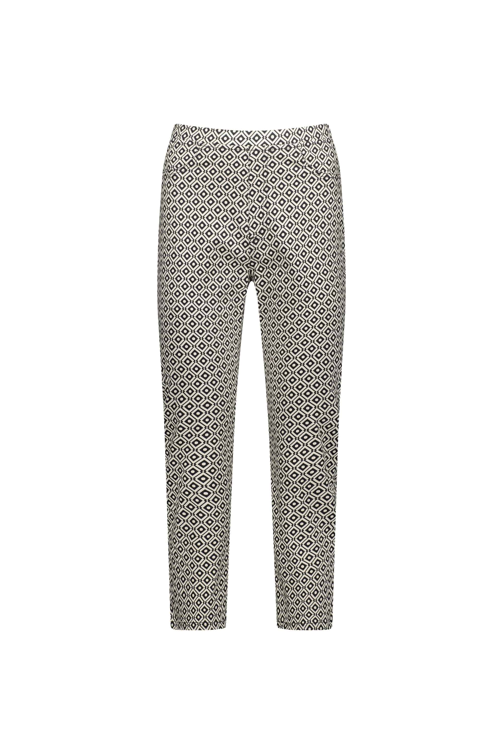 274LW Sahara - Printed Slim Leg 7/8 Length Lightweight Pull-On - Vassalli