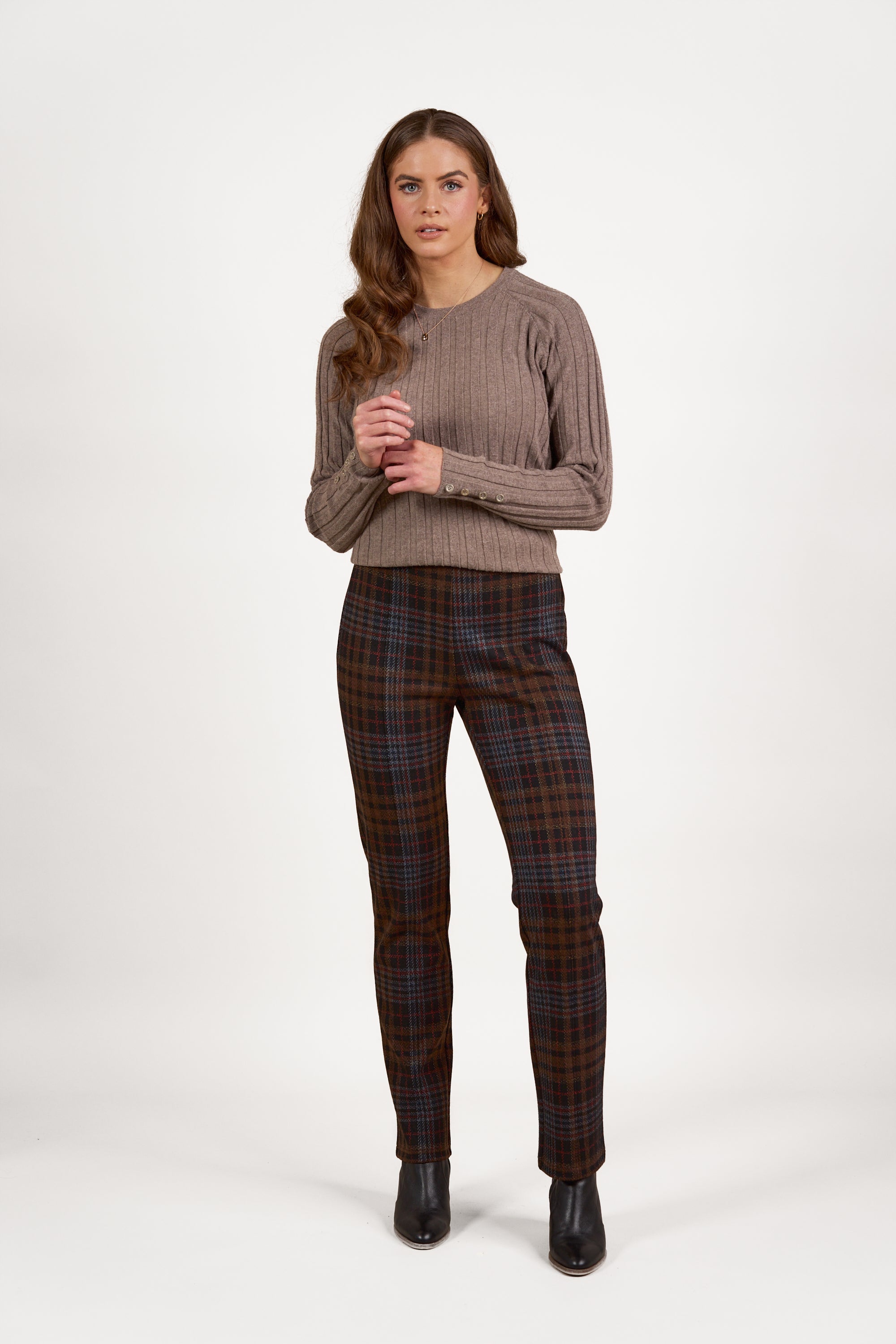 294 Soho - Slim Leg Full Length Pull-On - Vassalli