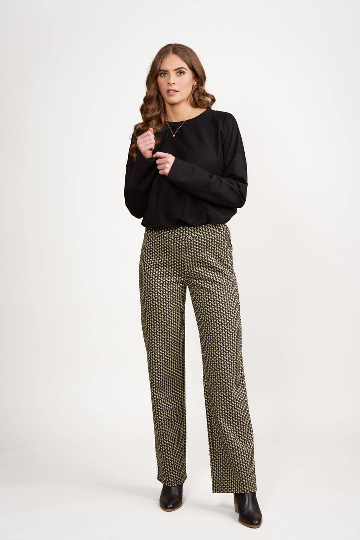295 St Ives - Wide Leg Full Length Pull-On - Vassalli