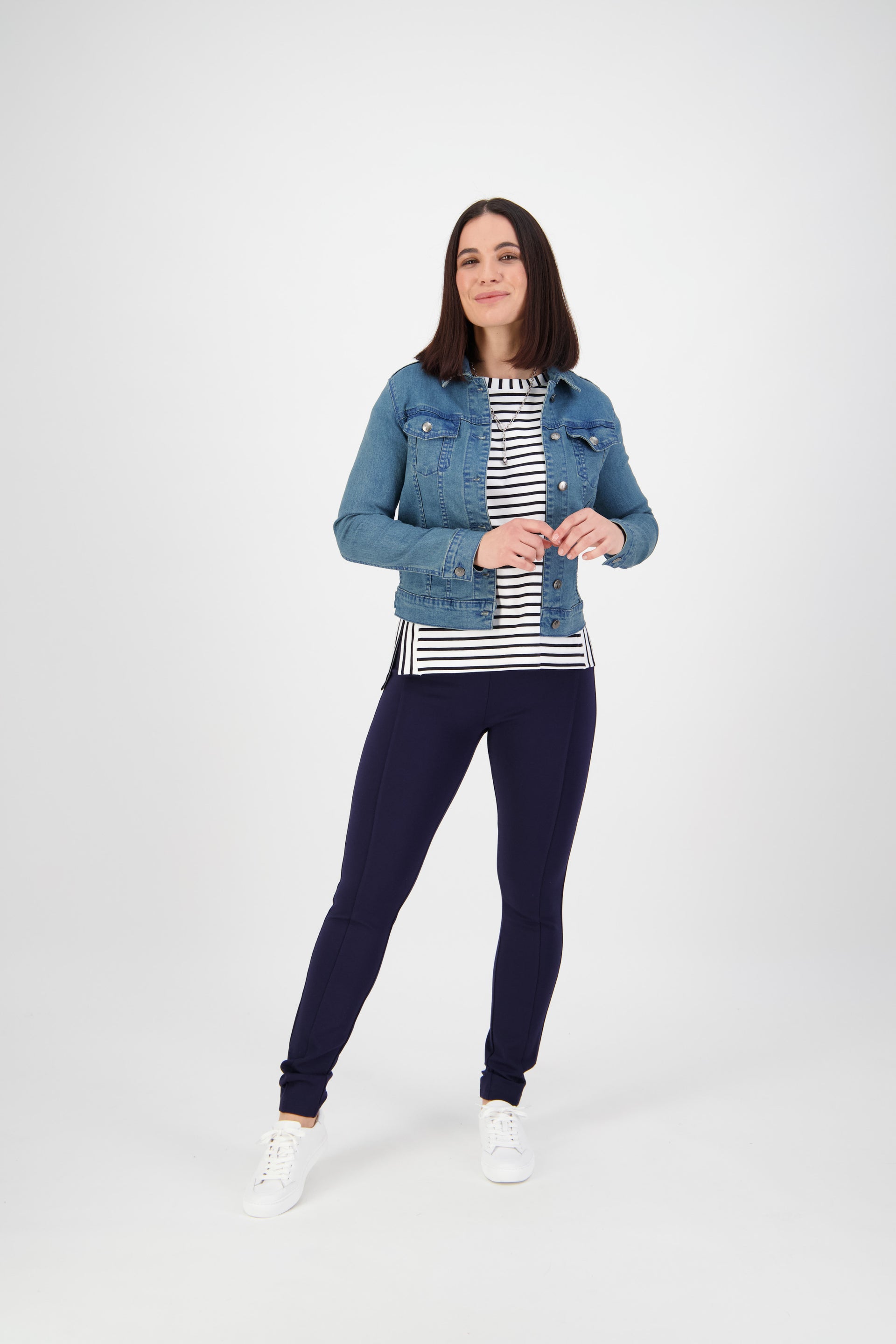 4051 Washed Denim - Denim Jacket - Vassalli
