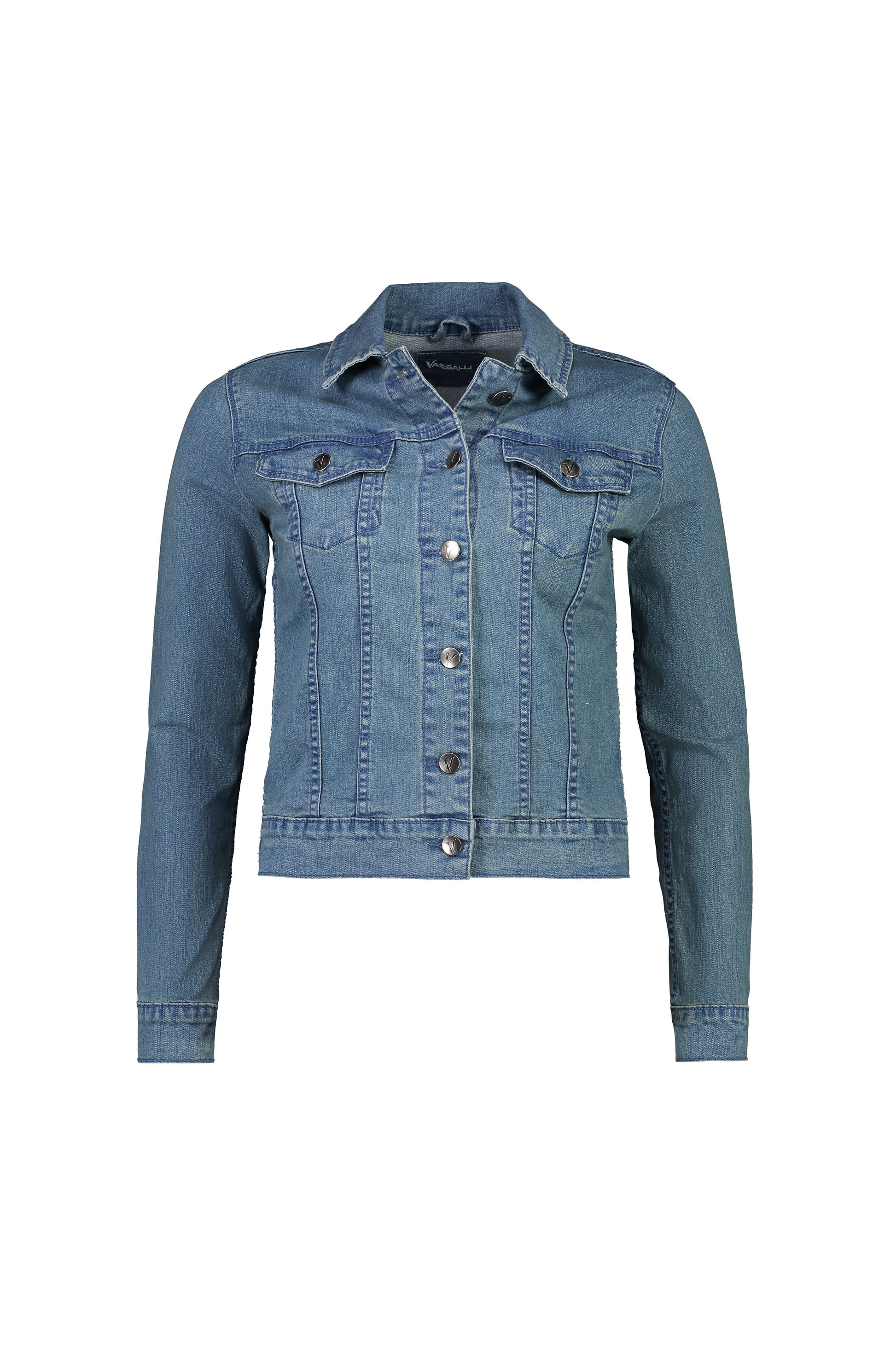 4051 Washed Denim - Denim Jacket - Vassalli